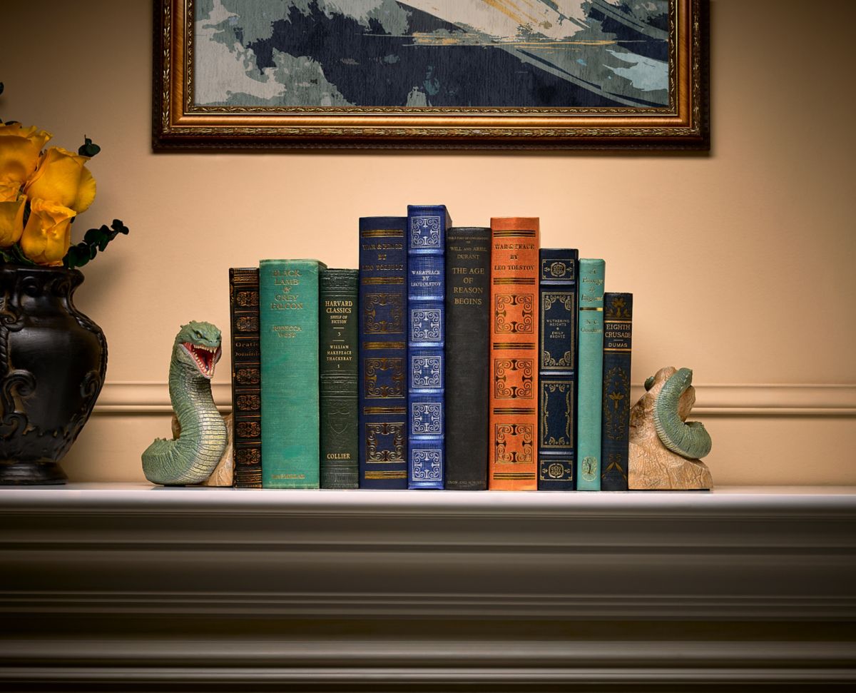 Basilisk Bookends - Harry Potter