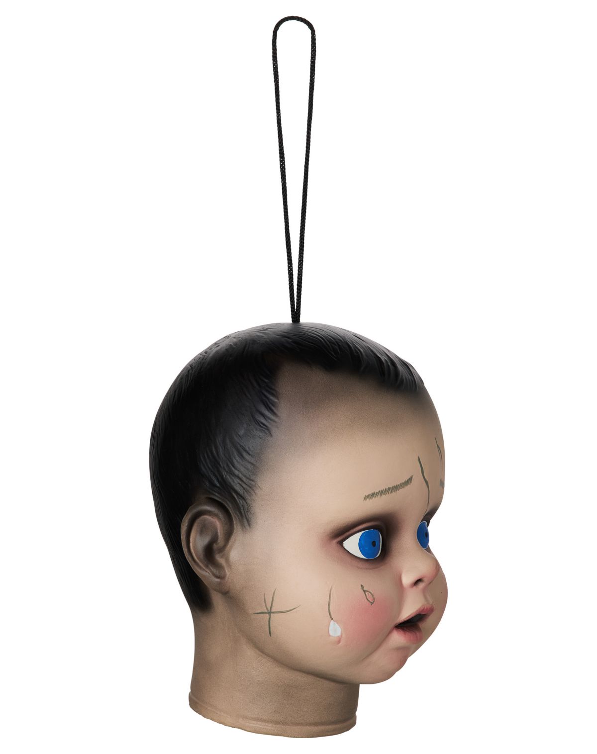 Hanging Baby Doll Head Static Prop - Image 3