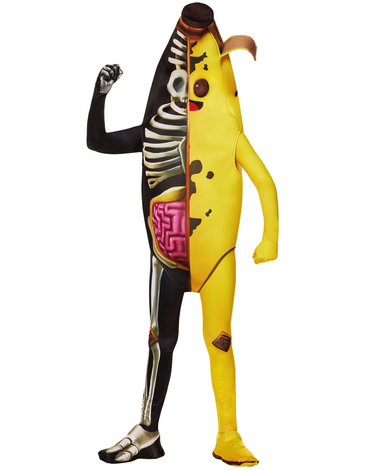 Adult Peely Bone Costume - Fortnite