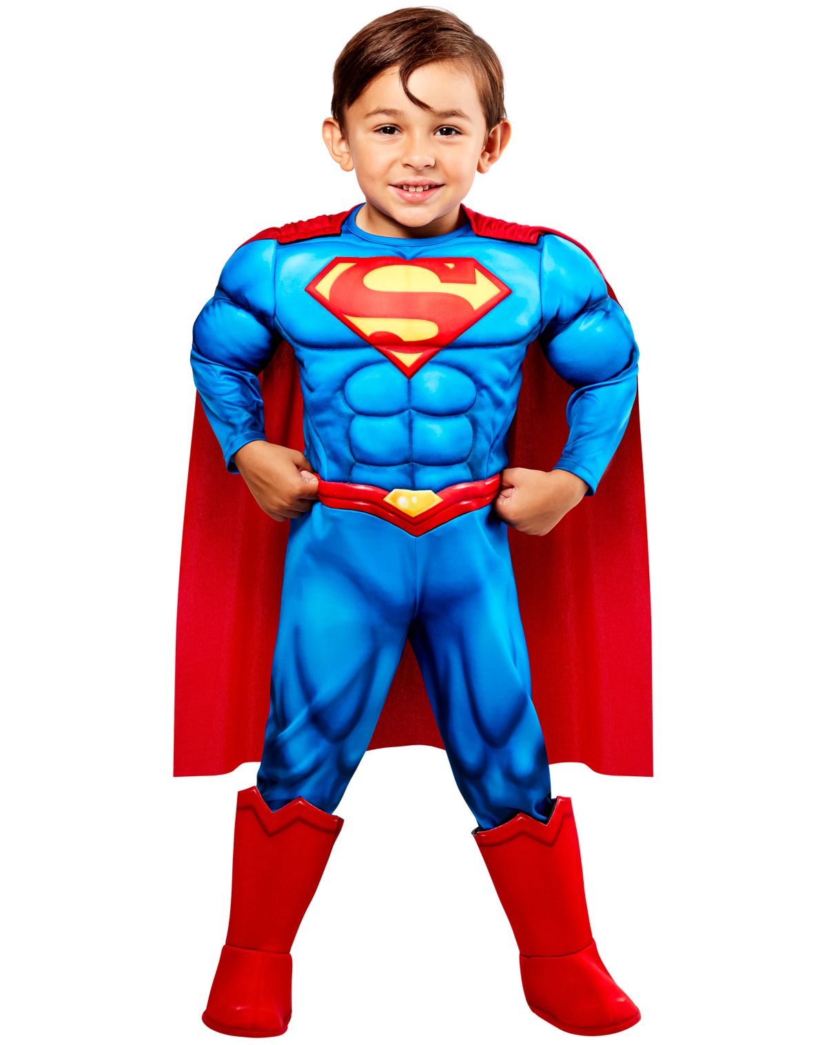 Toddler Superman Muscle Suit Costume - DC Comics