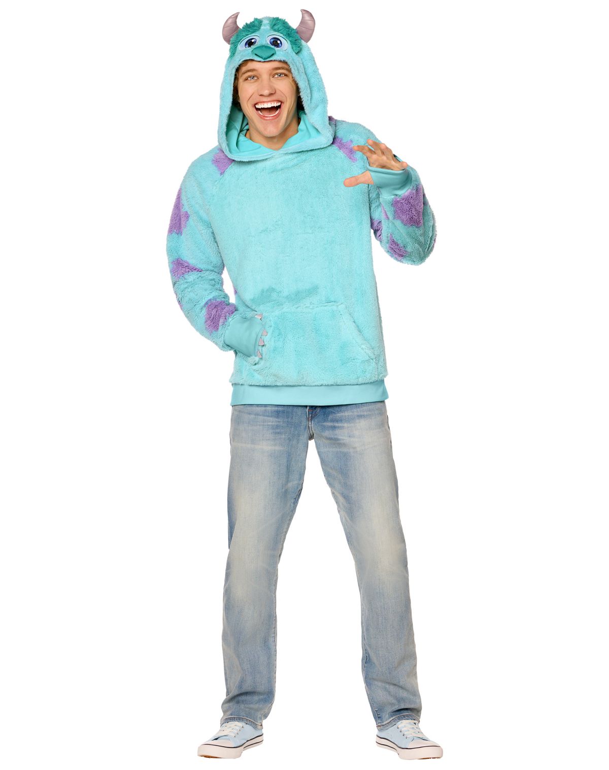 Adult Sulley Costume Top - Monsters Inc.