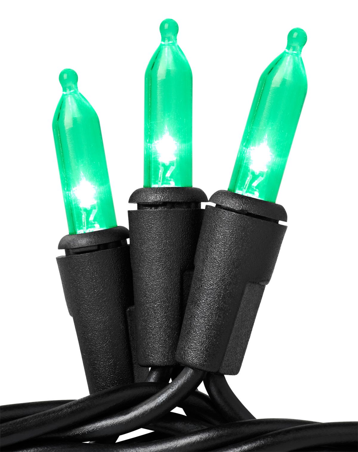 LED Green Mini Lights - 70 Count - Image 2