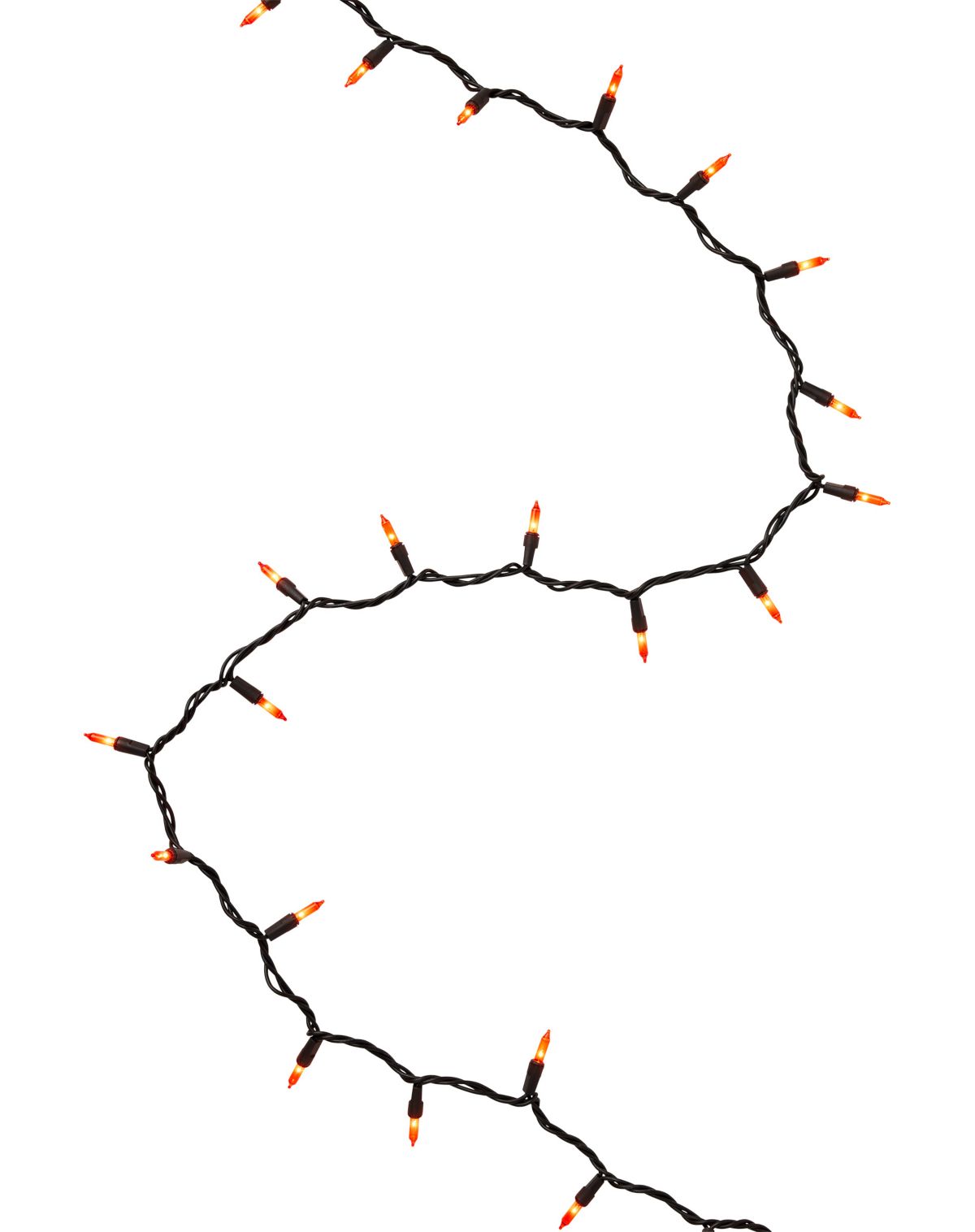 Orange Mini String Lights - 100 Count - Image 3