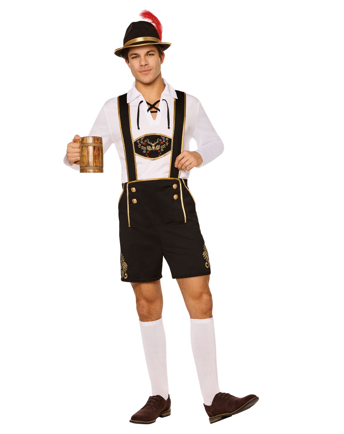 Adult Oktoberfest Lederhosen Costume