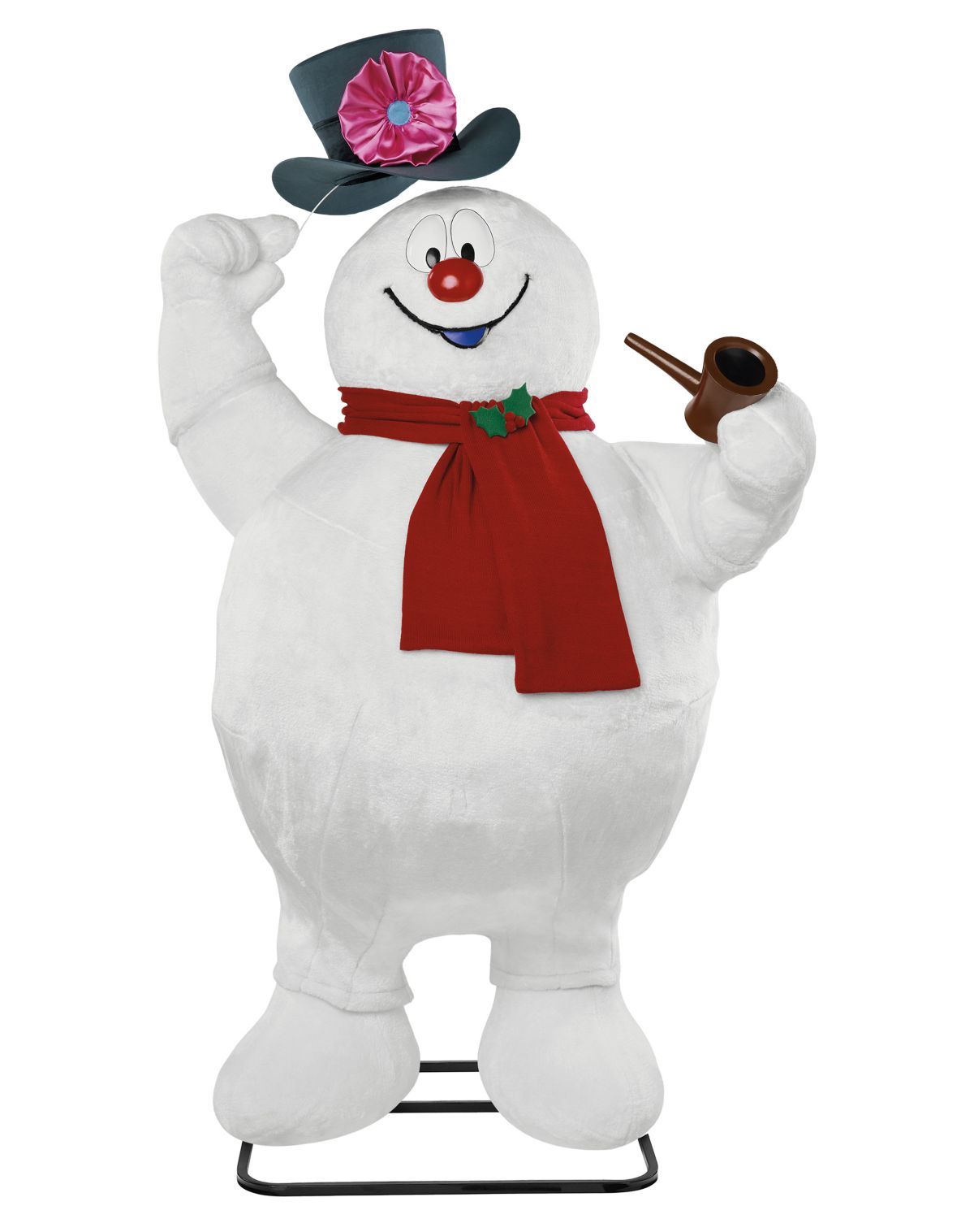 5 Ft 9 In Frosty the Snowman Animatronic - Image 2