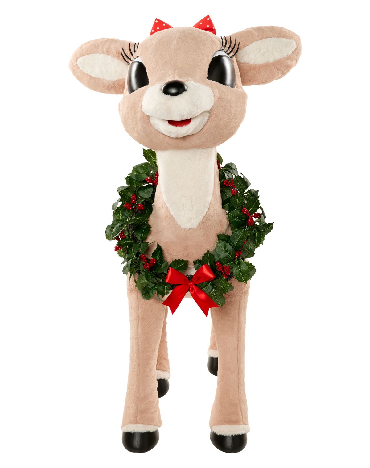 4 Ft Clarice Animatronic - Rudolph the Red-Nosed Reindeer - Image 2