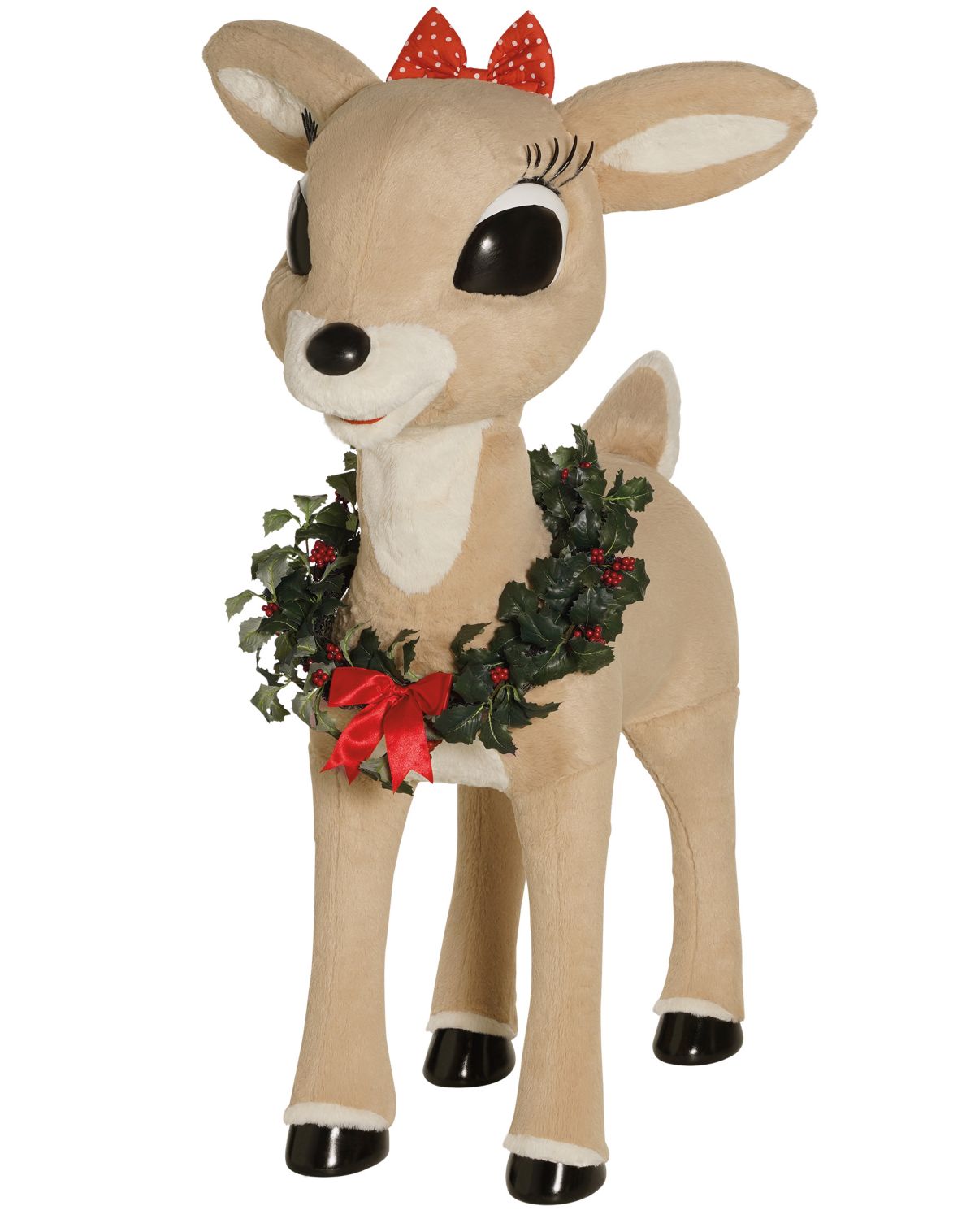 4 Ft Clarice Animatronic - Rudolph the Red-Nosed Reindeer - Image 3