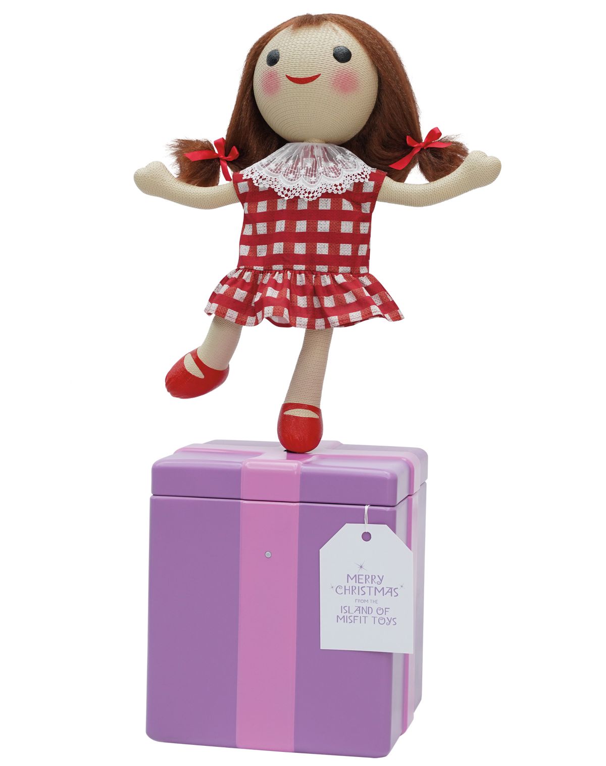 4 Ft 6 In Misfit Doll Animatronic - Rudolph the Red-Nosed Reindeer - Image 3