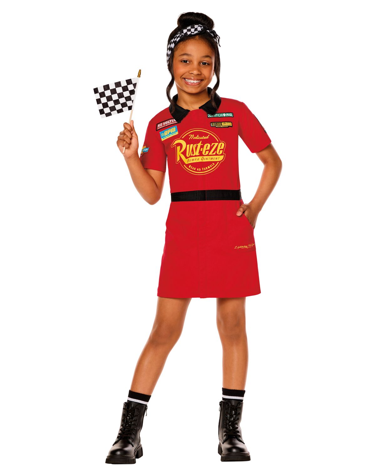Kids Lightning McQueen Dress Costume - Cars