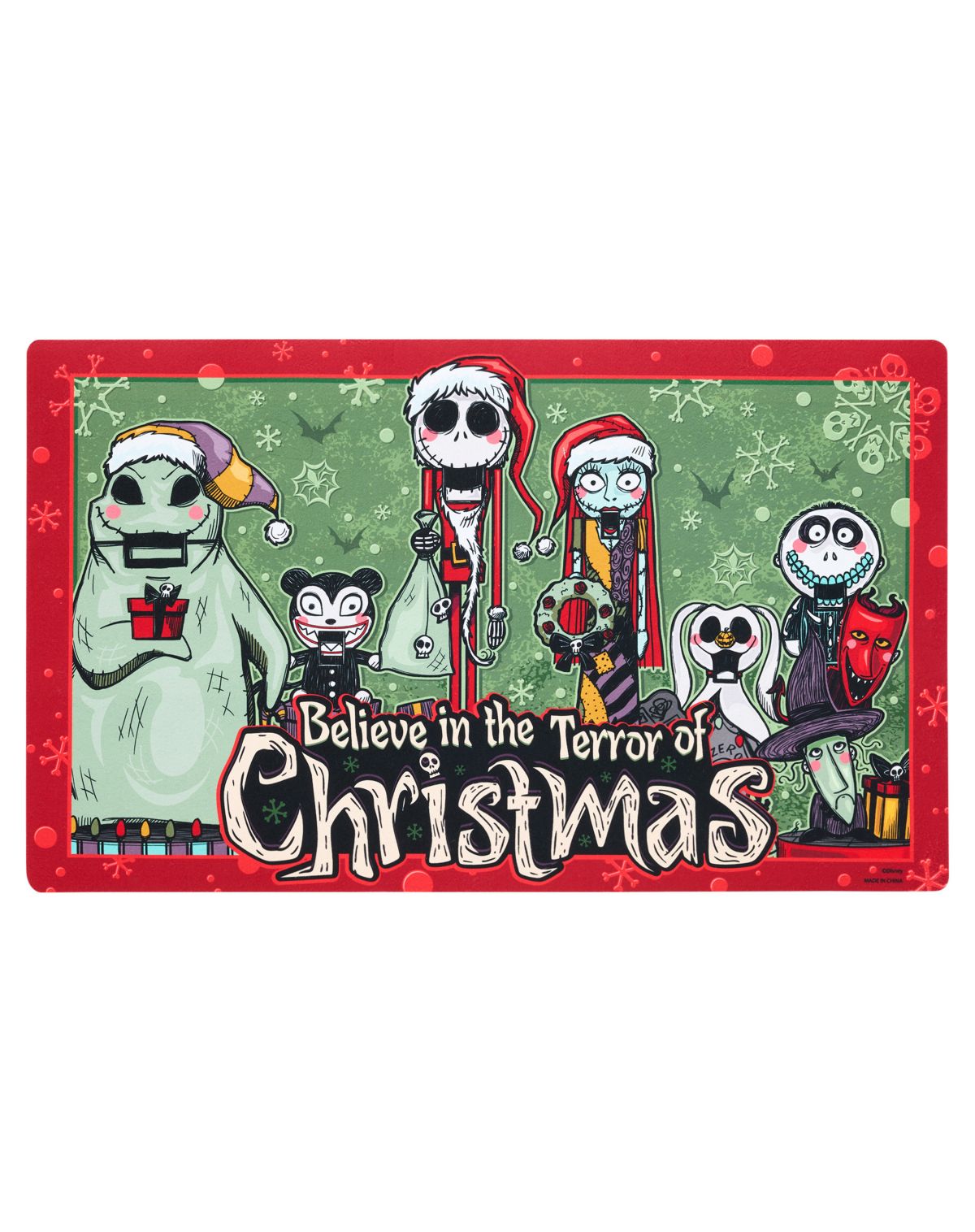 The Nightmare Before Christmas Nutcracker Doormat