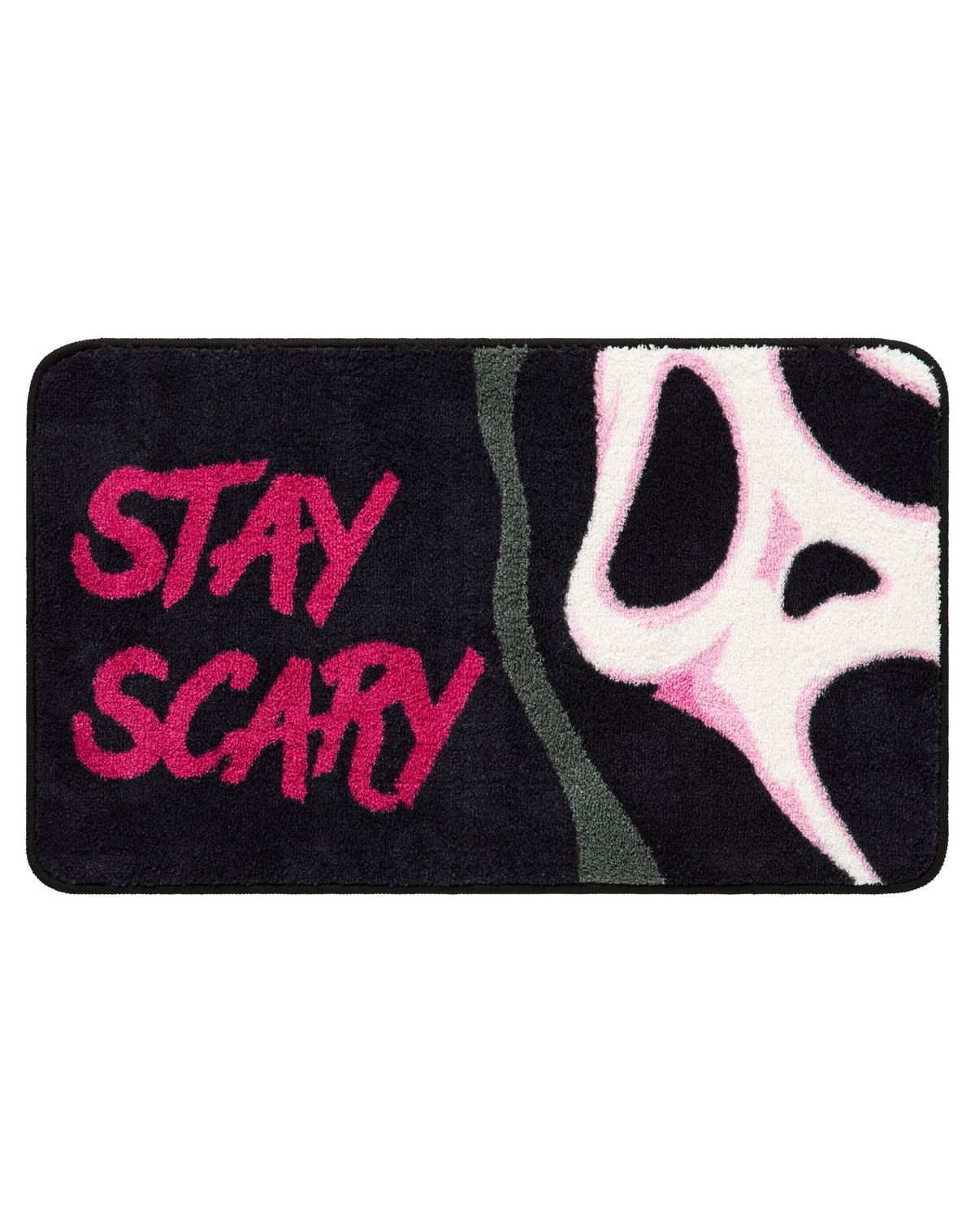 Ghost Face - Stay Scary Pink Bath Mat