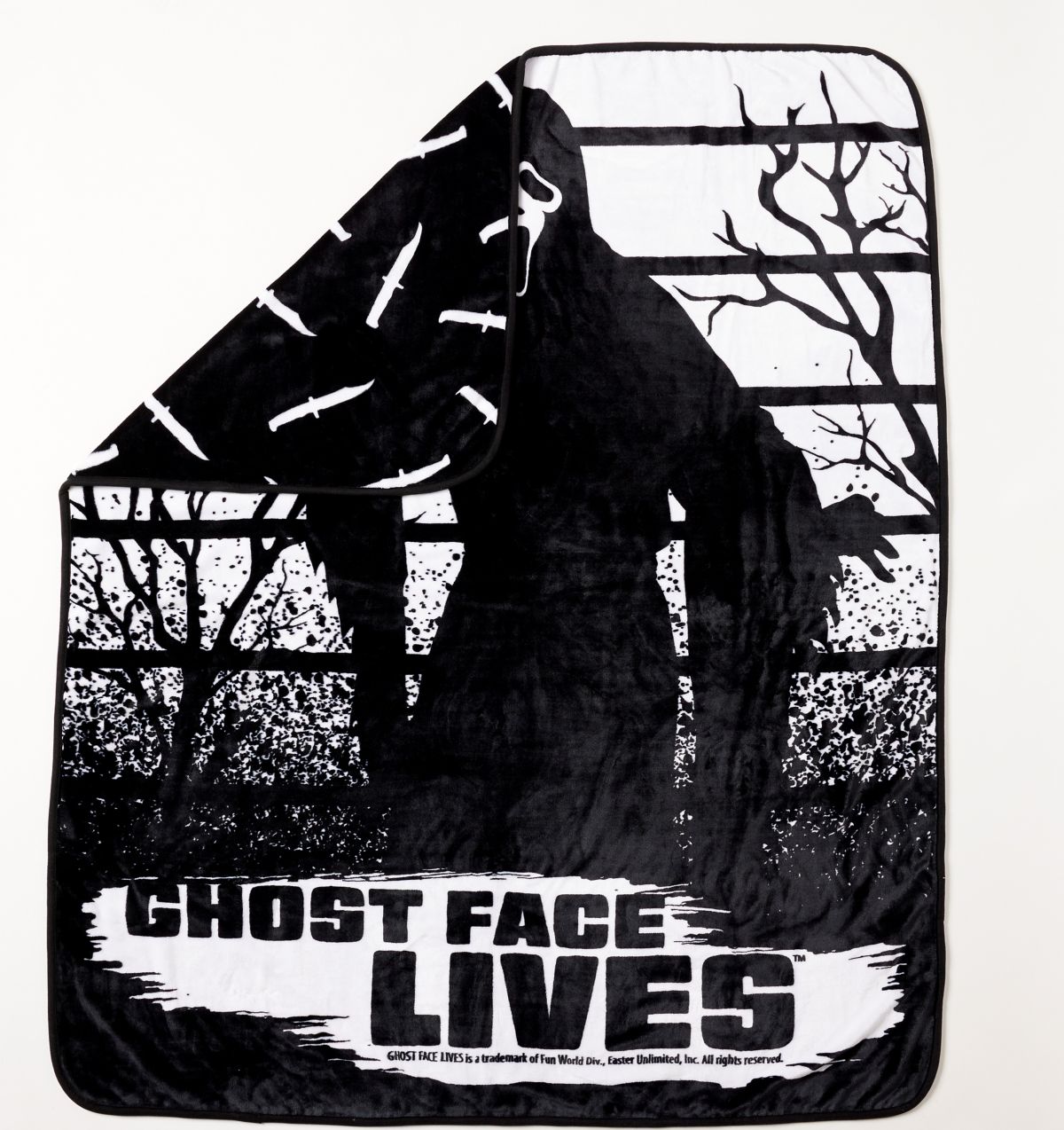 Ghost Face Lives Fleece Blanket - Image 2