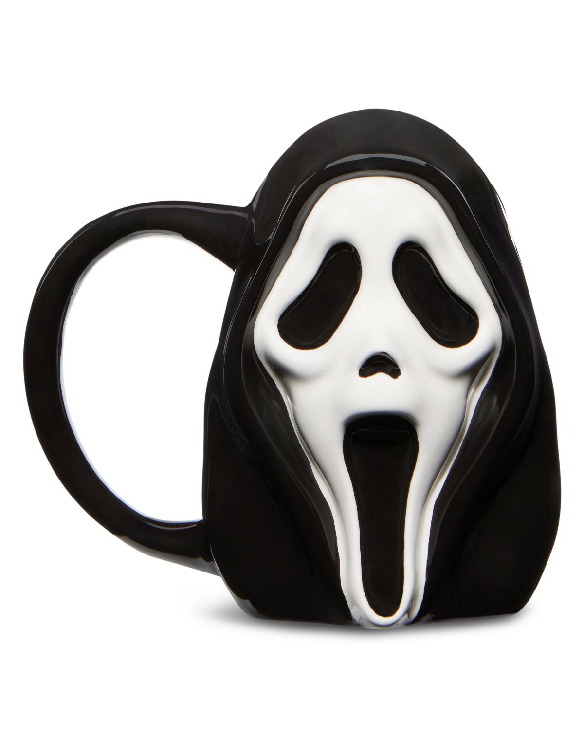 Ghost Face Molded Coffee Mug - 17 oz.