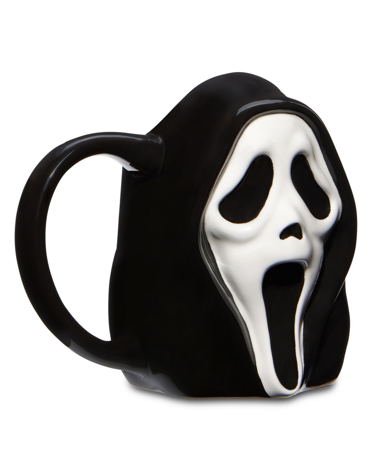 Ghost Face Molded Coffee Mug - 17 oz. - Image 2