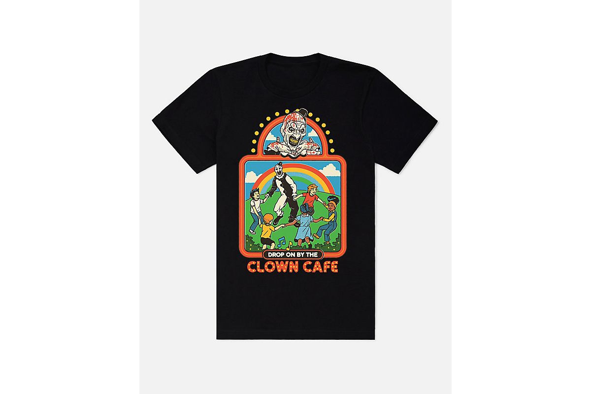 Terrifier Clown Café T Shirt - Steven Rhodes