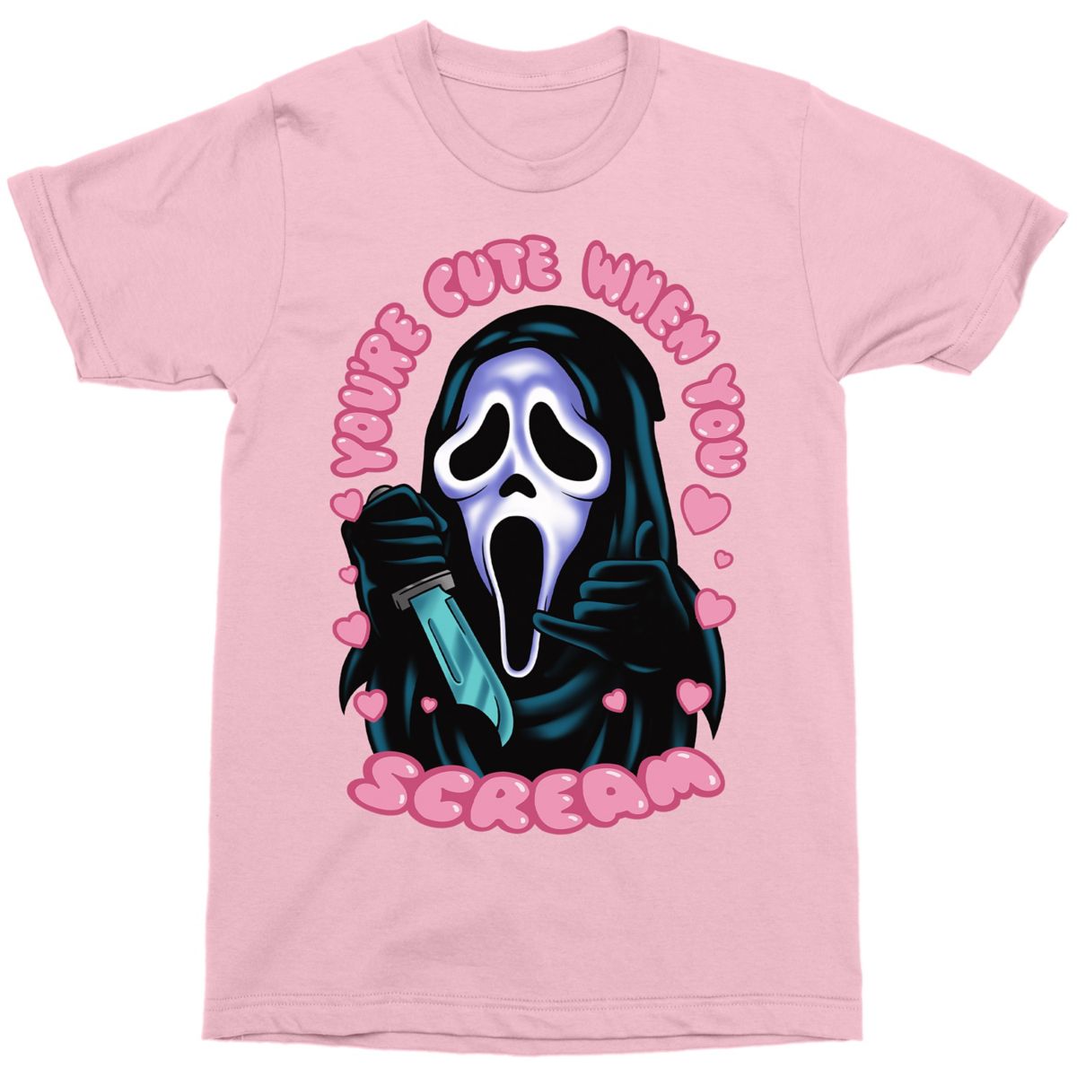 Ghost Face Youu0027re Cute When You Scream T Shirt