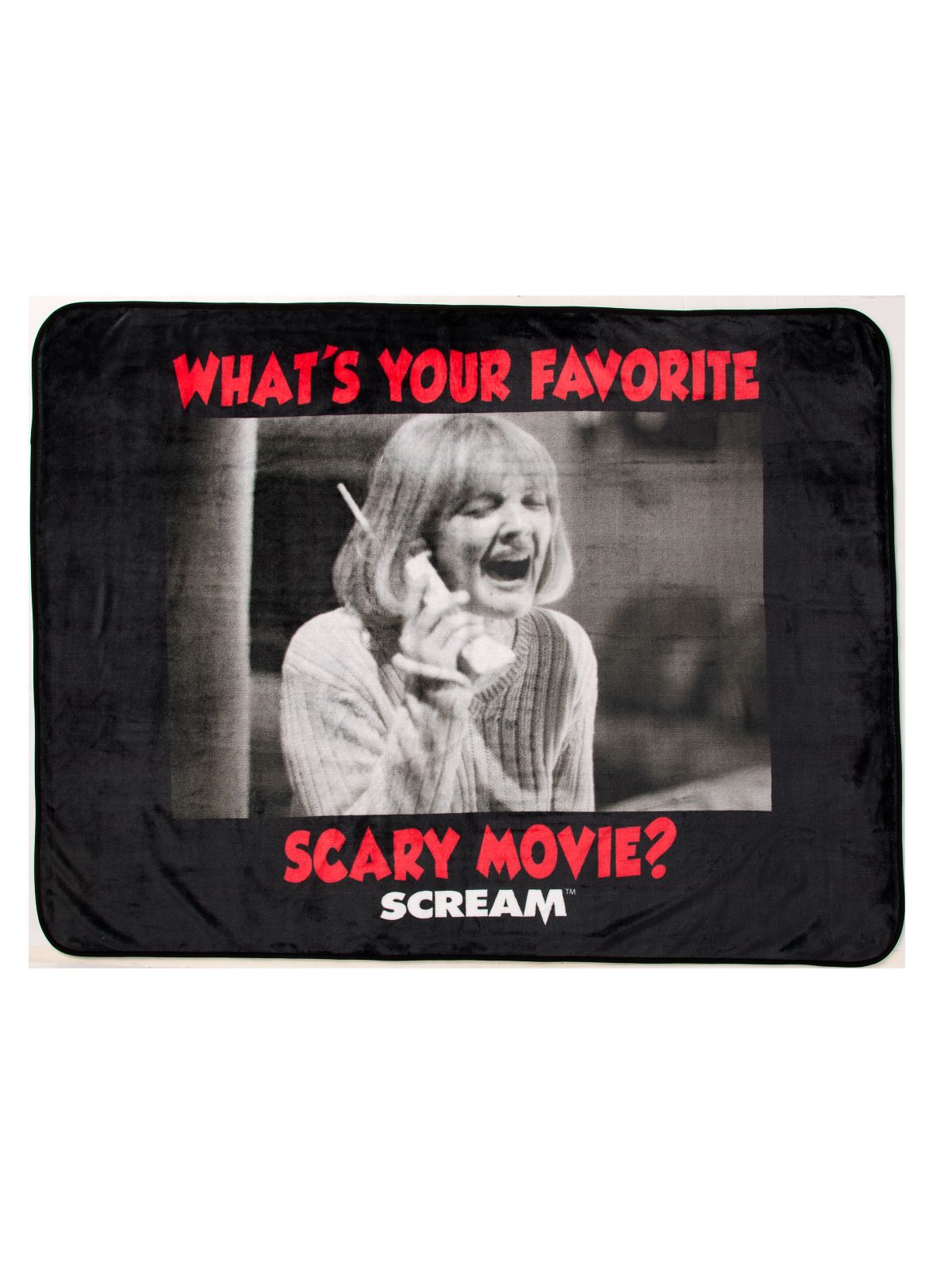 Scream Whatu0027s Your Favorite Scary Movie Fleece Blanket