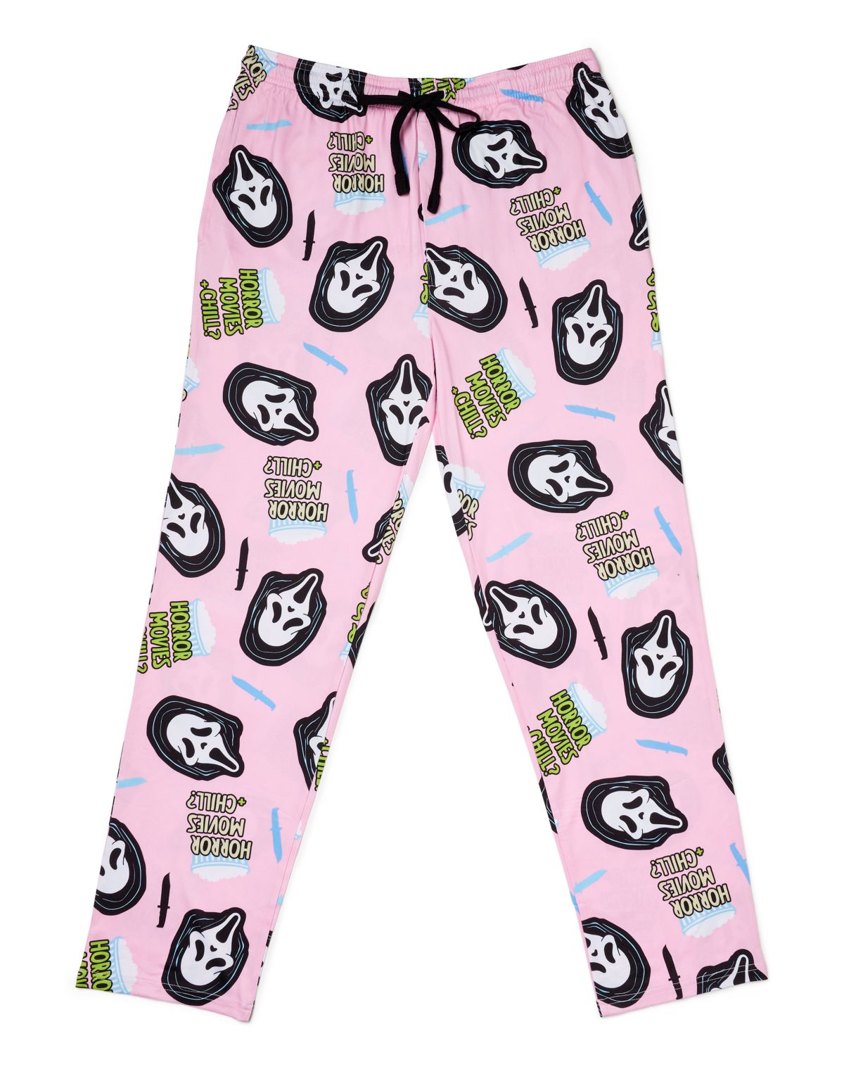Ghost Face Horror Movies and Chill Lounge Pants