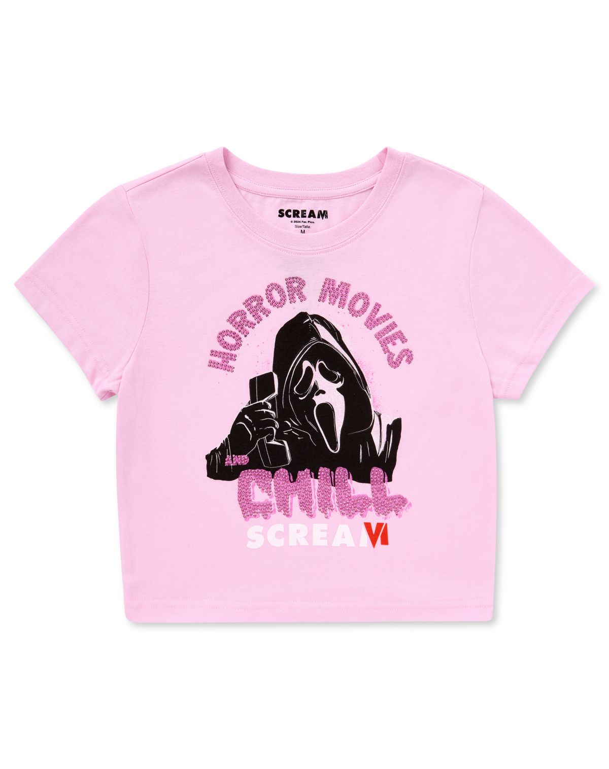 Ghost Face Horror Movies and Chill Baby T Shirt