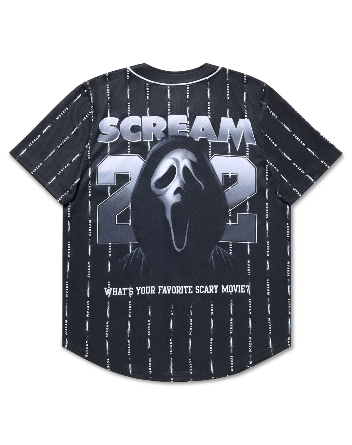 Ghost Face x Scream Baseball Jersey - Image 2