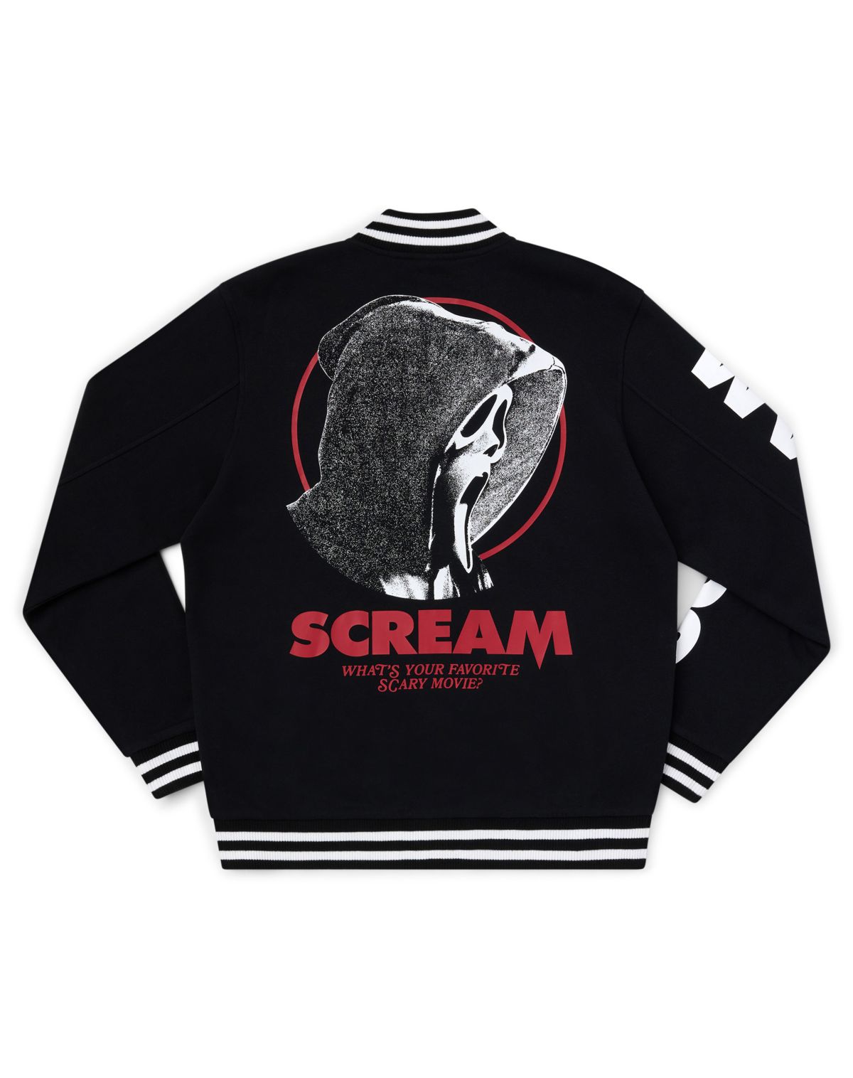 Ghost Face x Scream Varsity Jacket - Image 2
