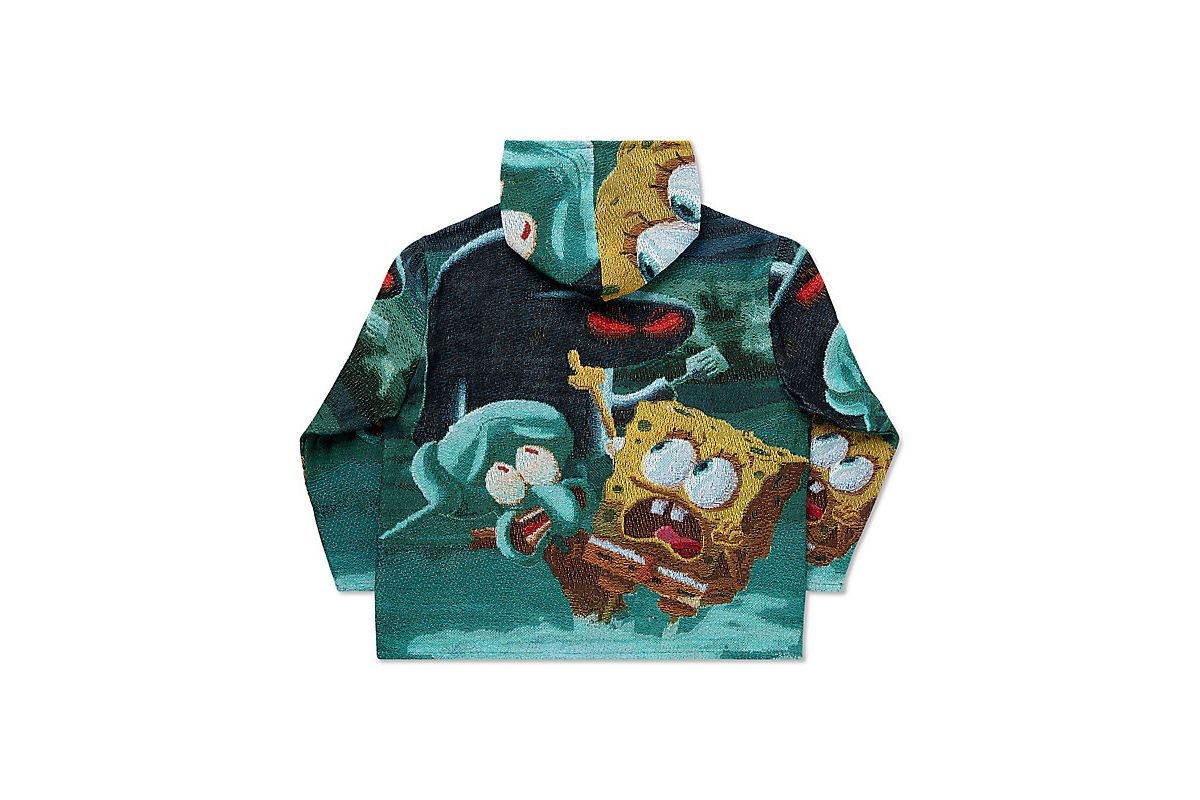 SpongeBob SquarePants Hash-Slinging Slasher Jacquard Hoodie - Image 2