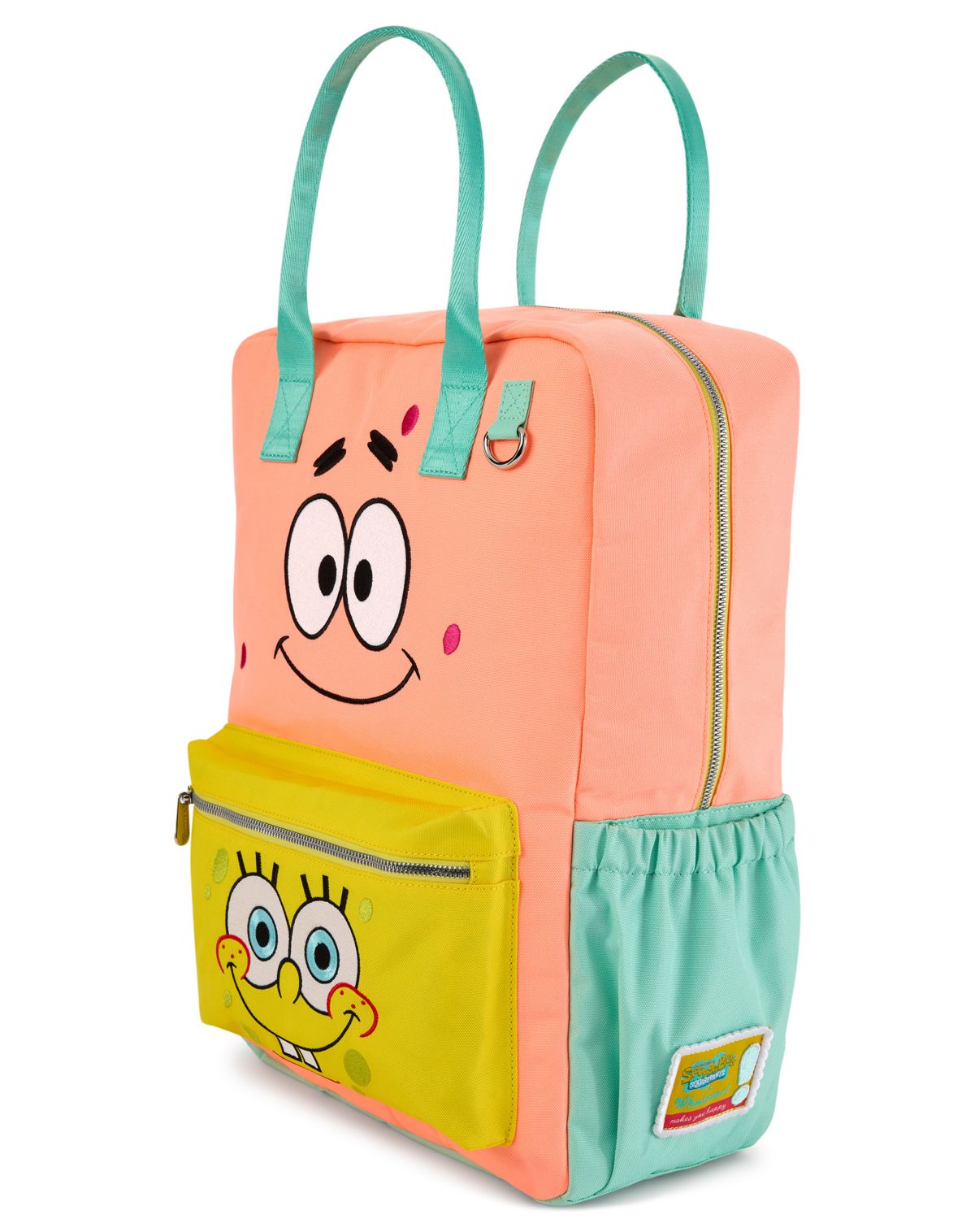 SpongeBob SquarePants x Whatever! Makes You Happy Faces Backpack - Image 3