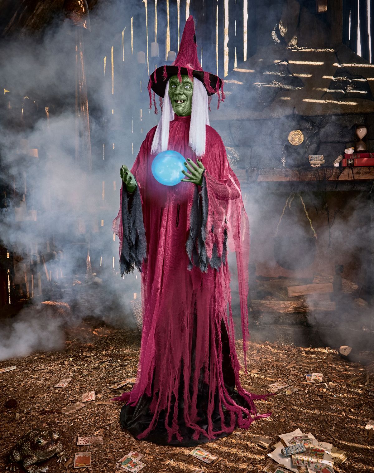 6 Ft 11 In Lady Misfortune Animatronic