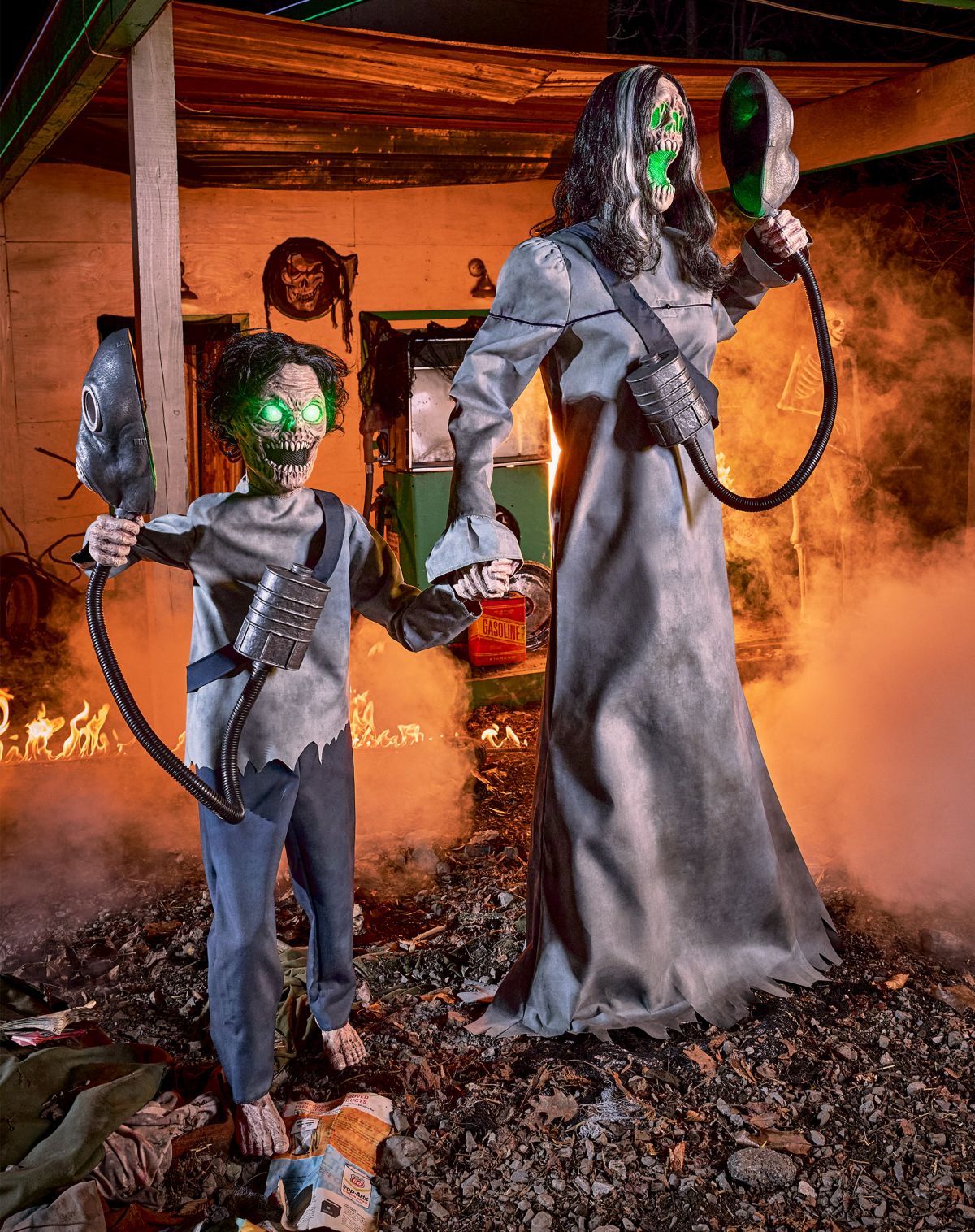 5 Ft 7 In Doomsday Duo Animatronic