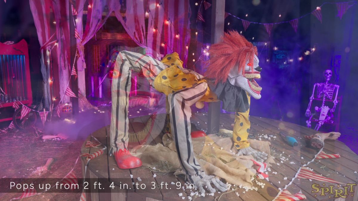 3 Ft 9 In Carnival Creeper Animatronic - Image 4