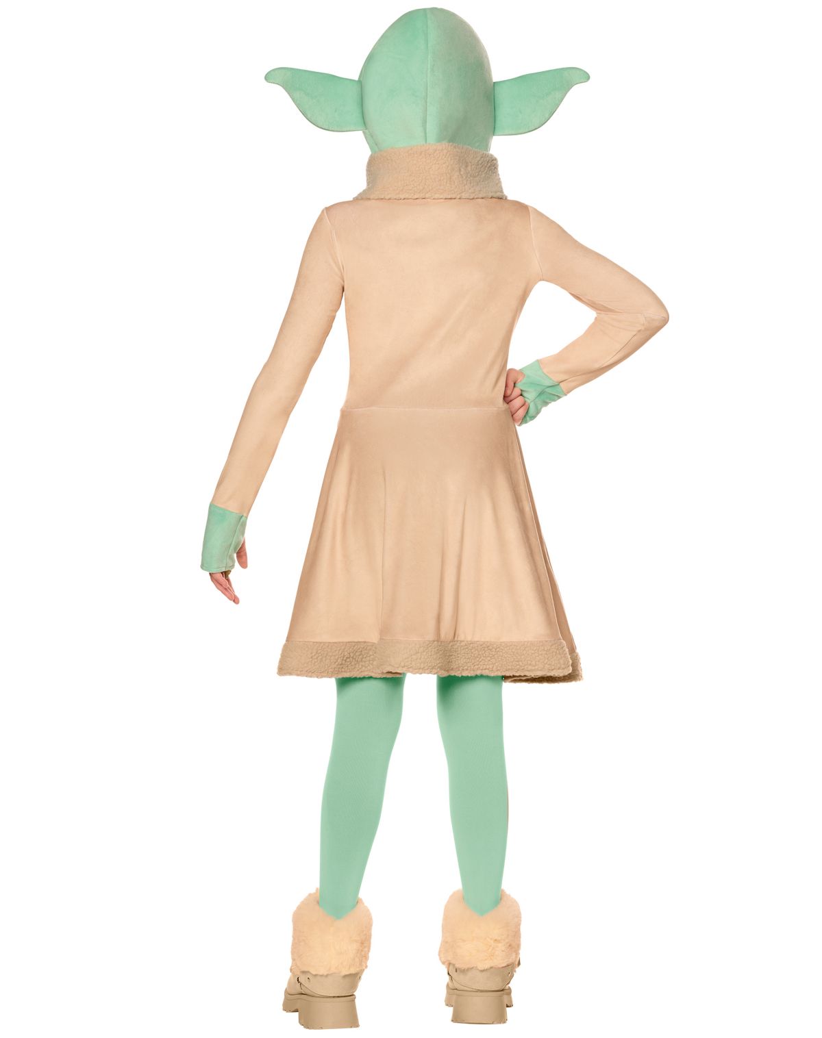 Kids Grogu Hooded Dress Costume - The Mandalorian and Grogu - Image 2