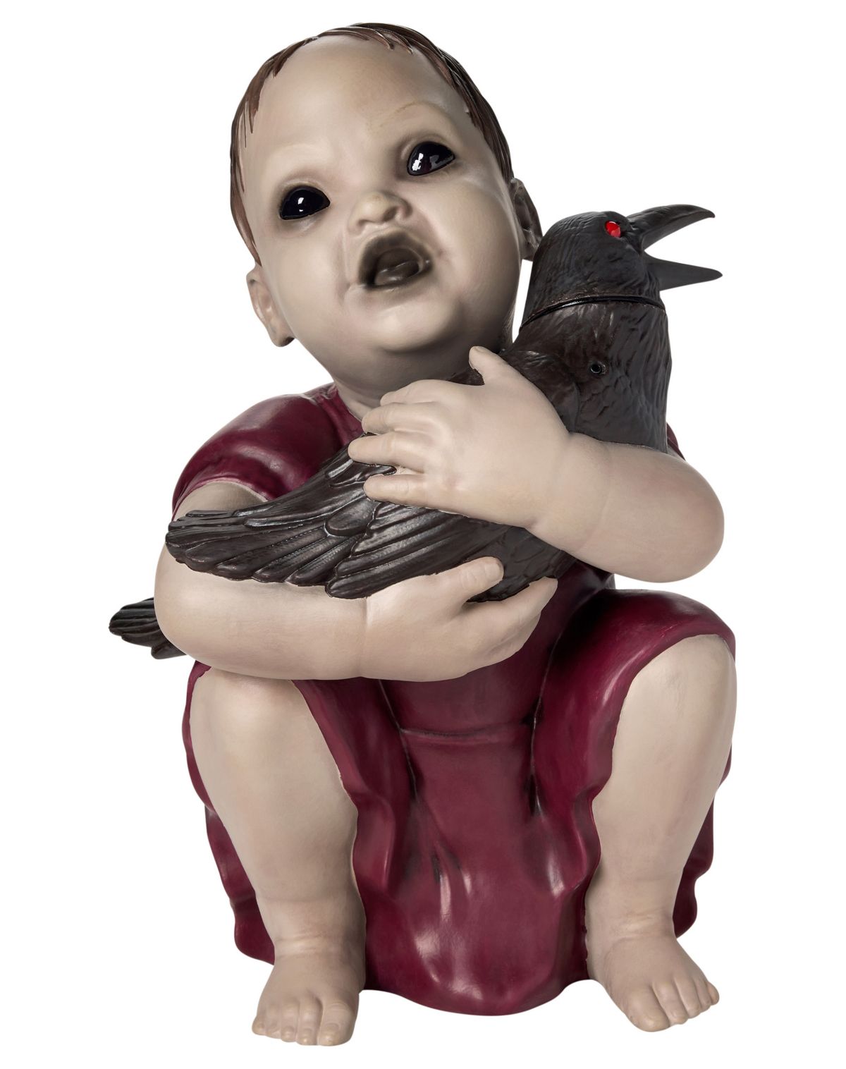Birdwatching Bella Zombie Babies Animated Prop