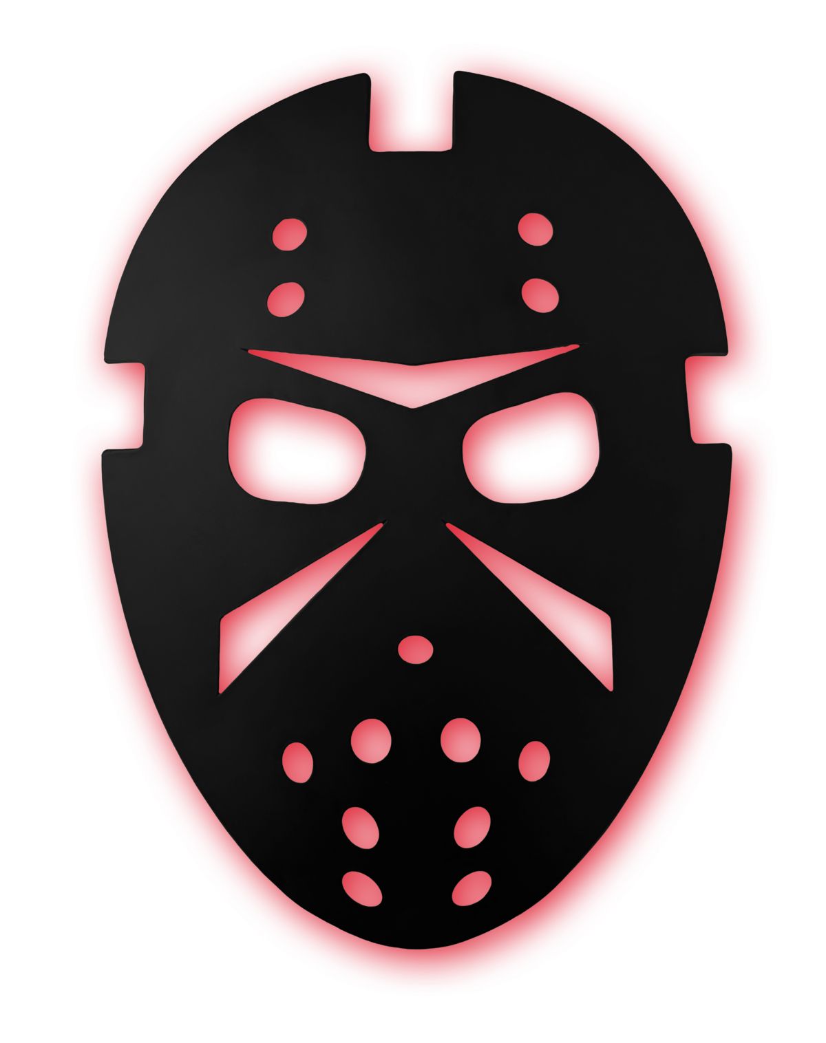 Jason Mask LED Light-Up Sign - Jason Universe - Image 2
