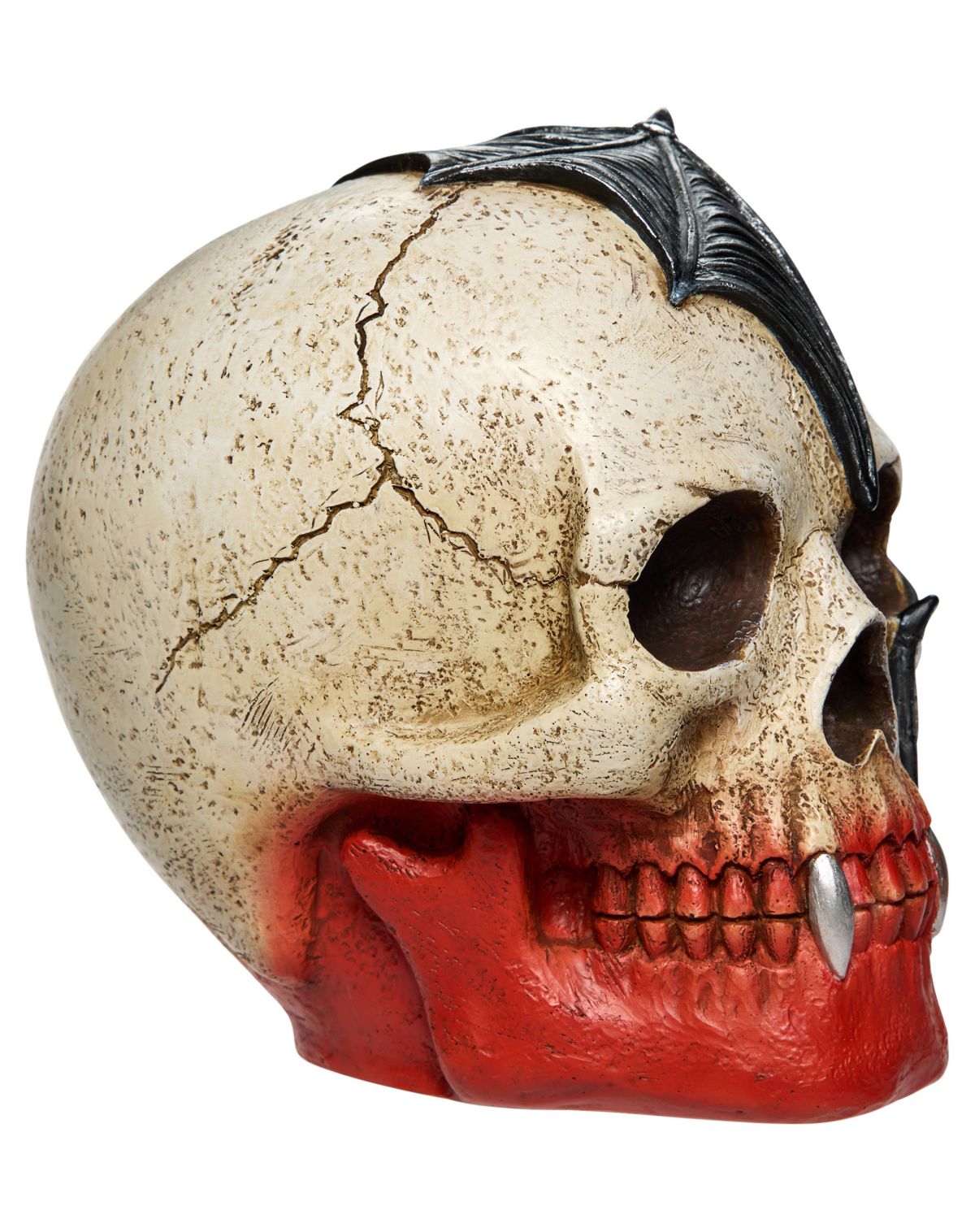 Bloody Vampire Bat Skull Statue - Image 2