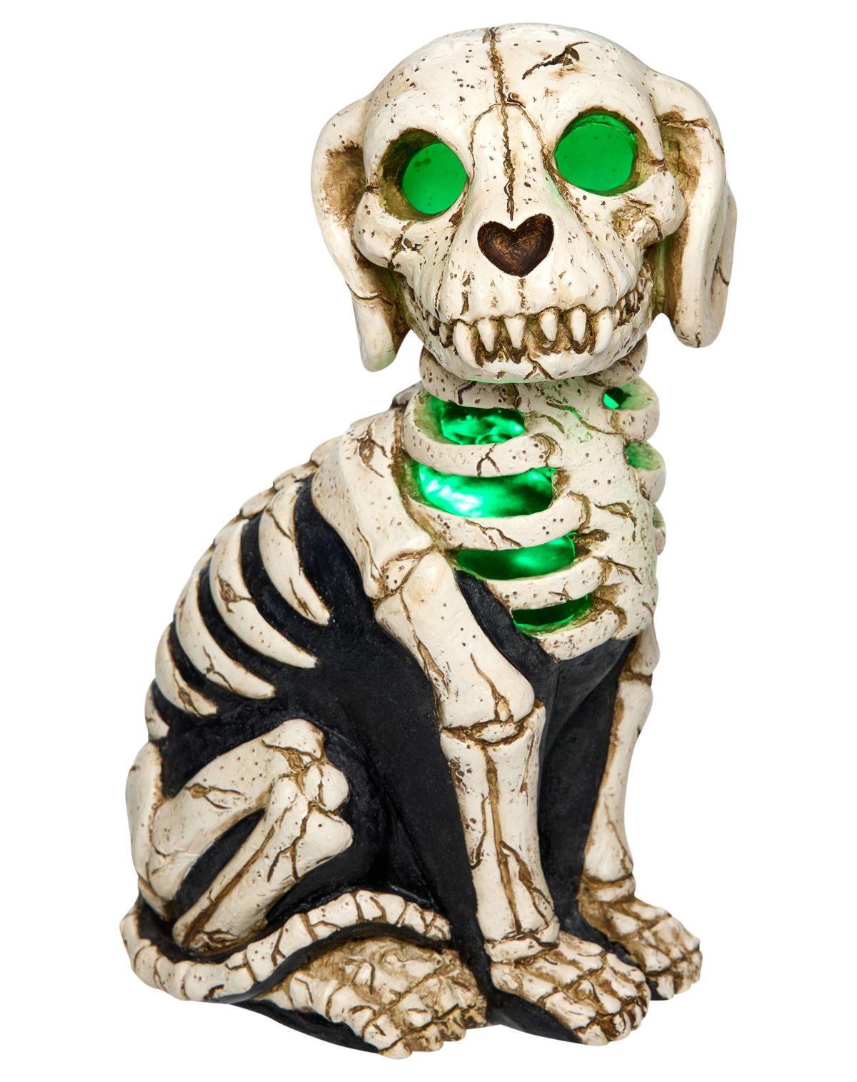 Light-Up Skeleton Dog Statue - Image 2