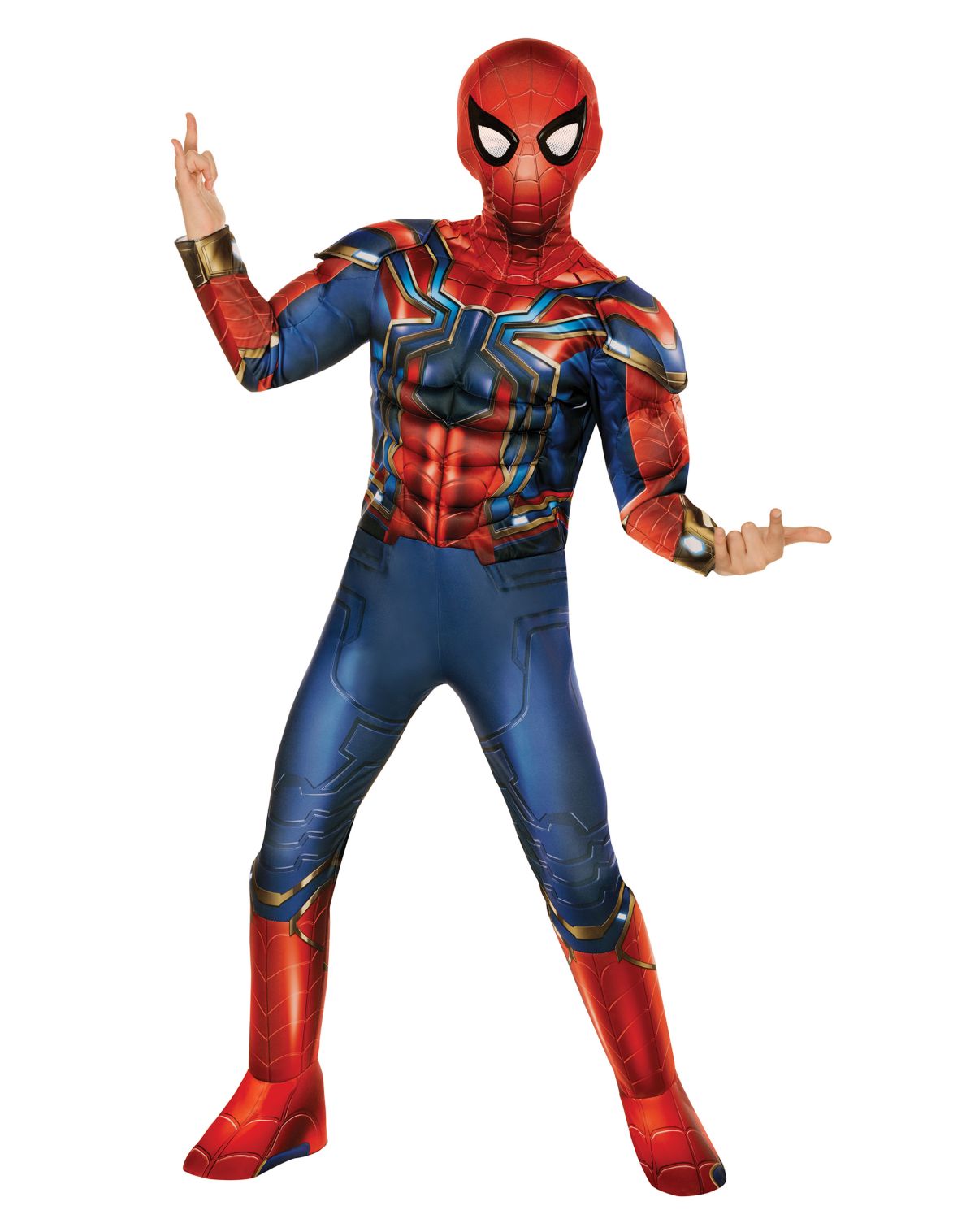 Kids Iron Spider Jumpsuit Costume - Marvel Infinity Saga