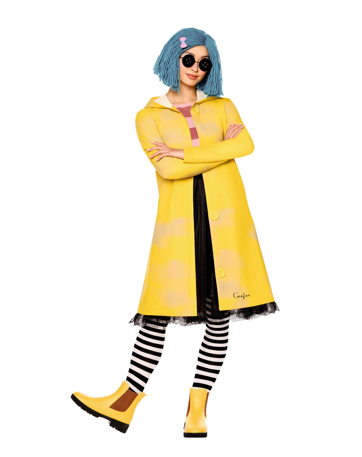 Adult Coraline Doll Costume - Coraline