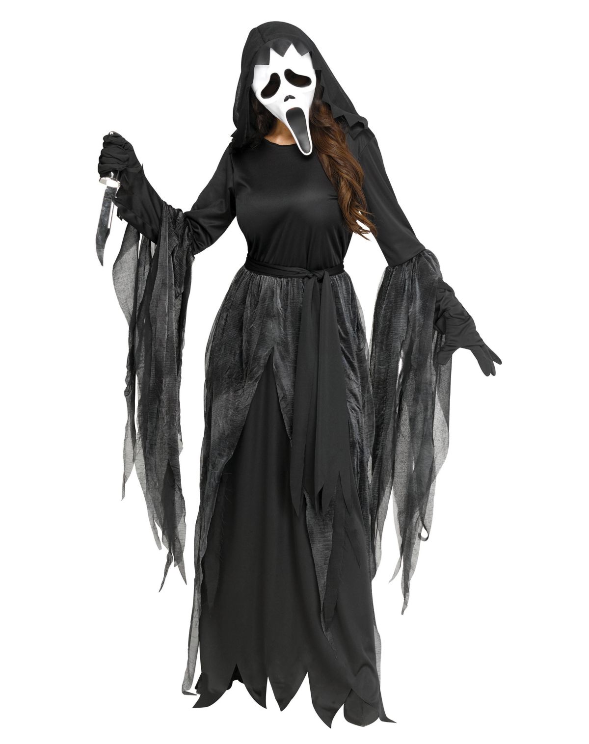 Adult Ghost Face Reaper Dress Costume