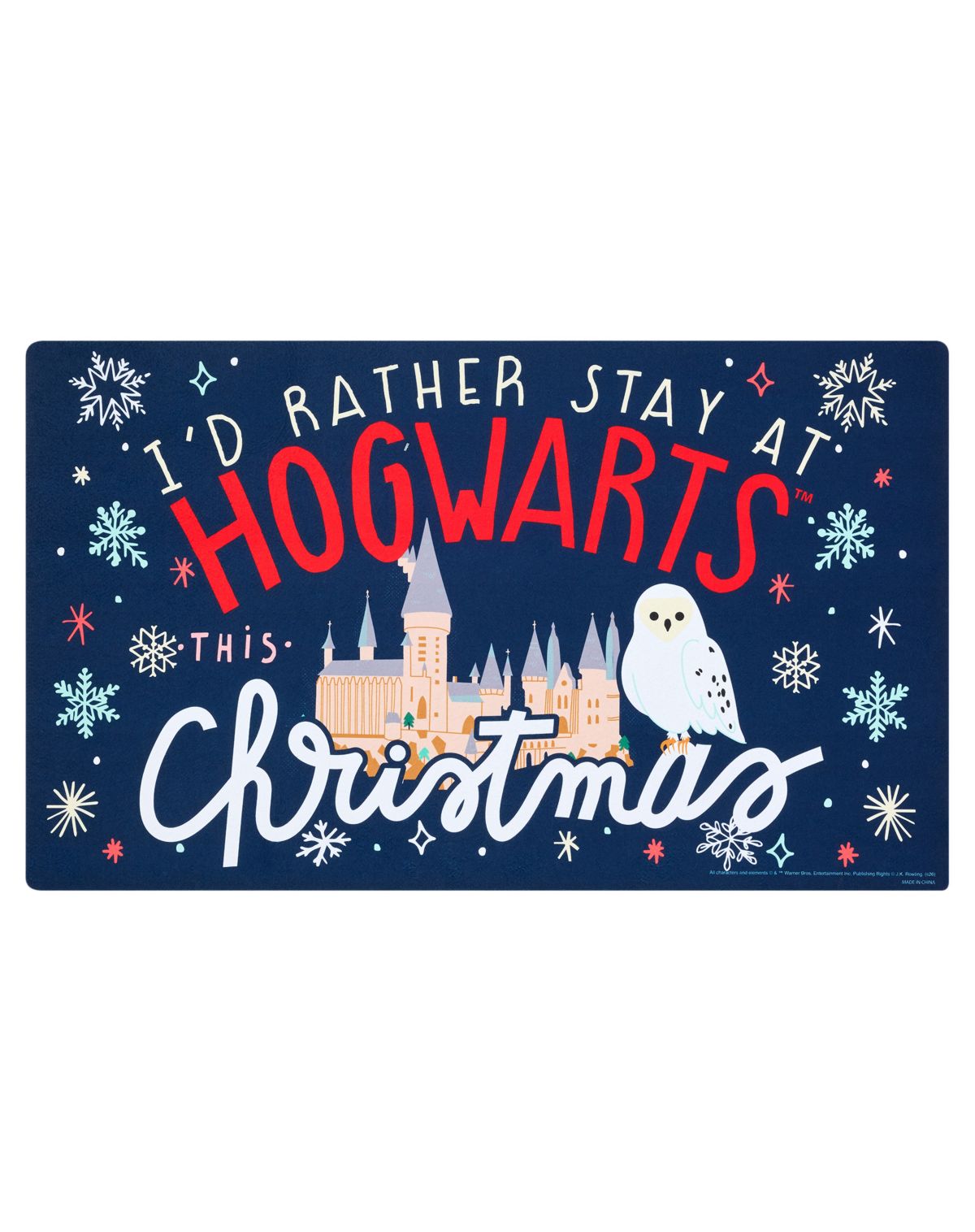 Harry Potter Hogwarts Doormat