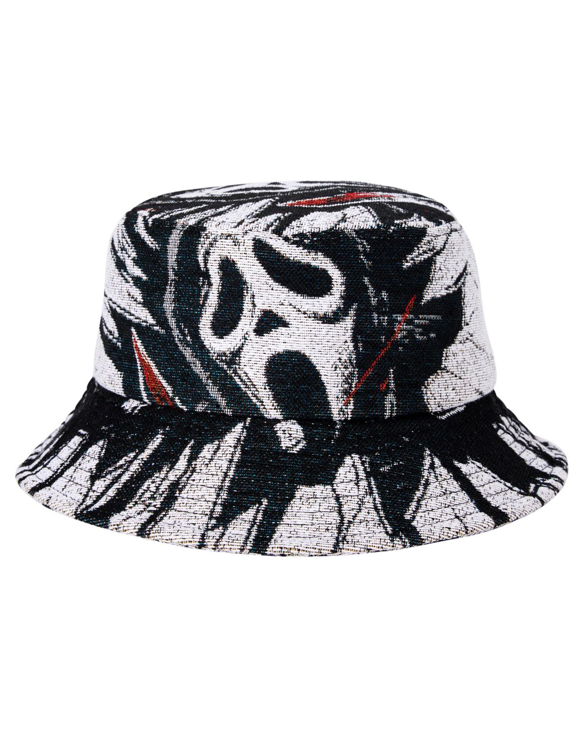 Ghost Face Jacquard Bucket Hat