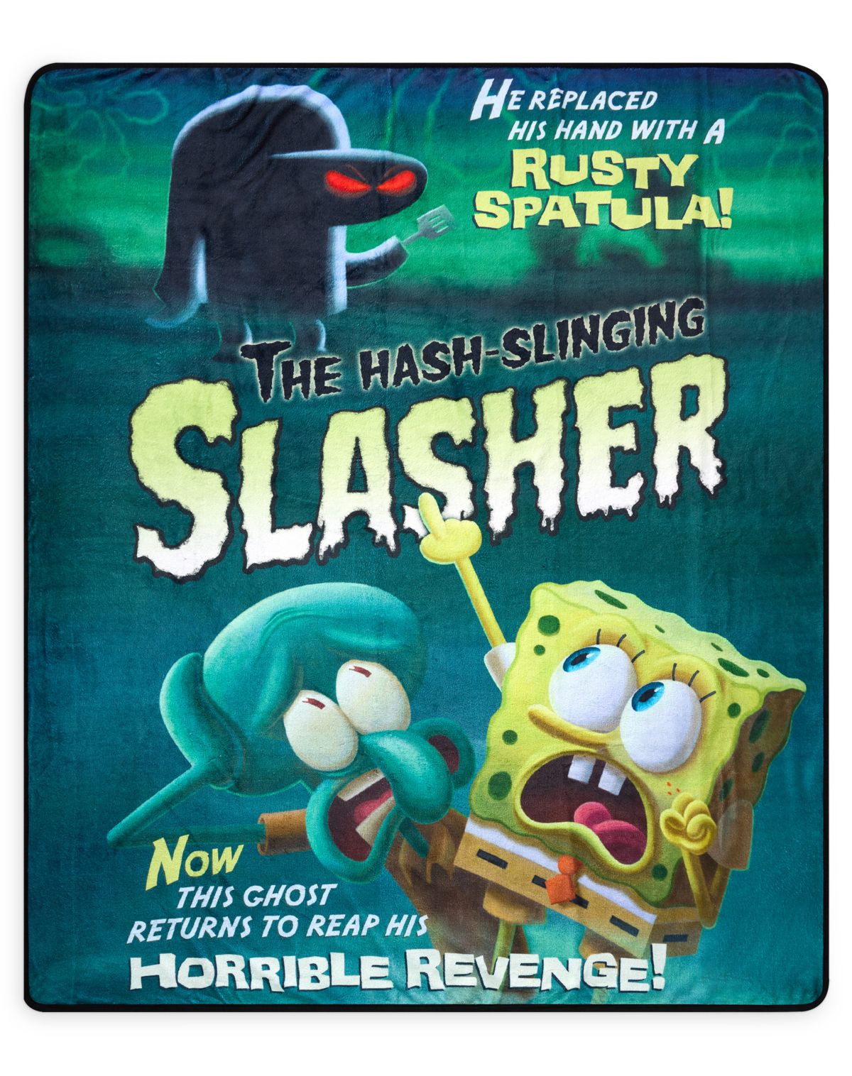SpongeBob SquarePants Hash Slinging Slasher Fleece Blanket
