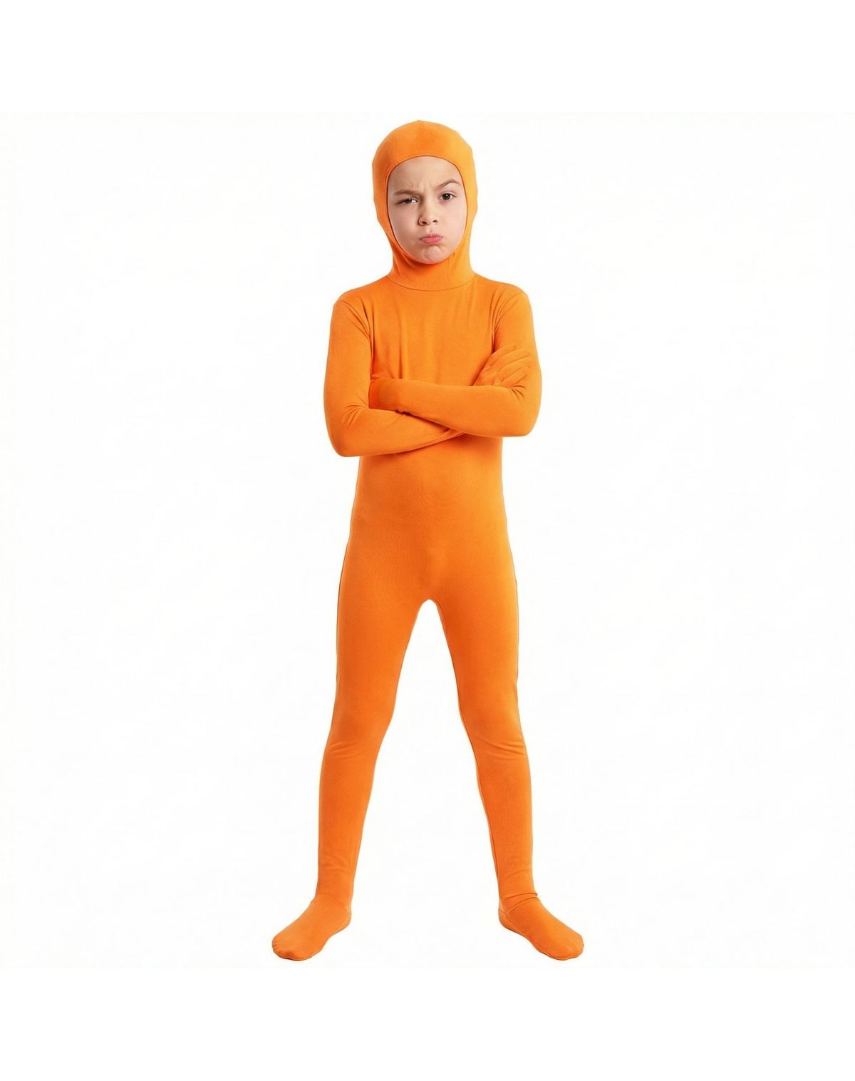 Kids Orange Skin Suit