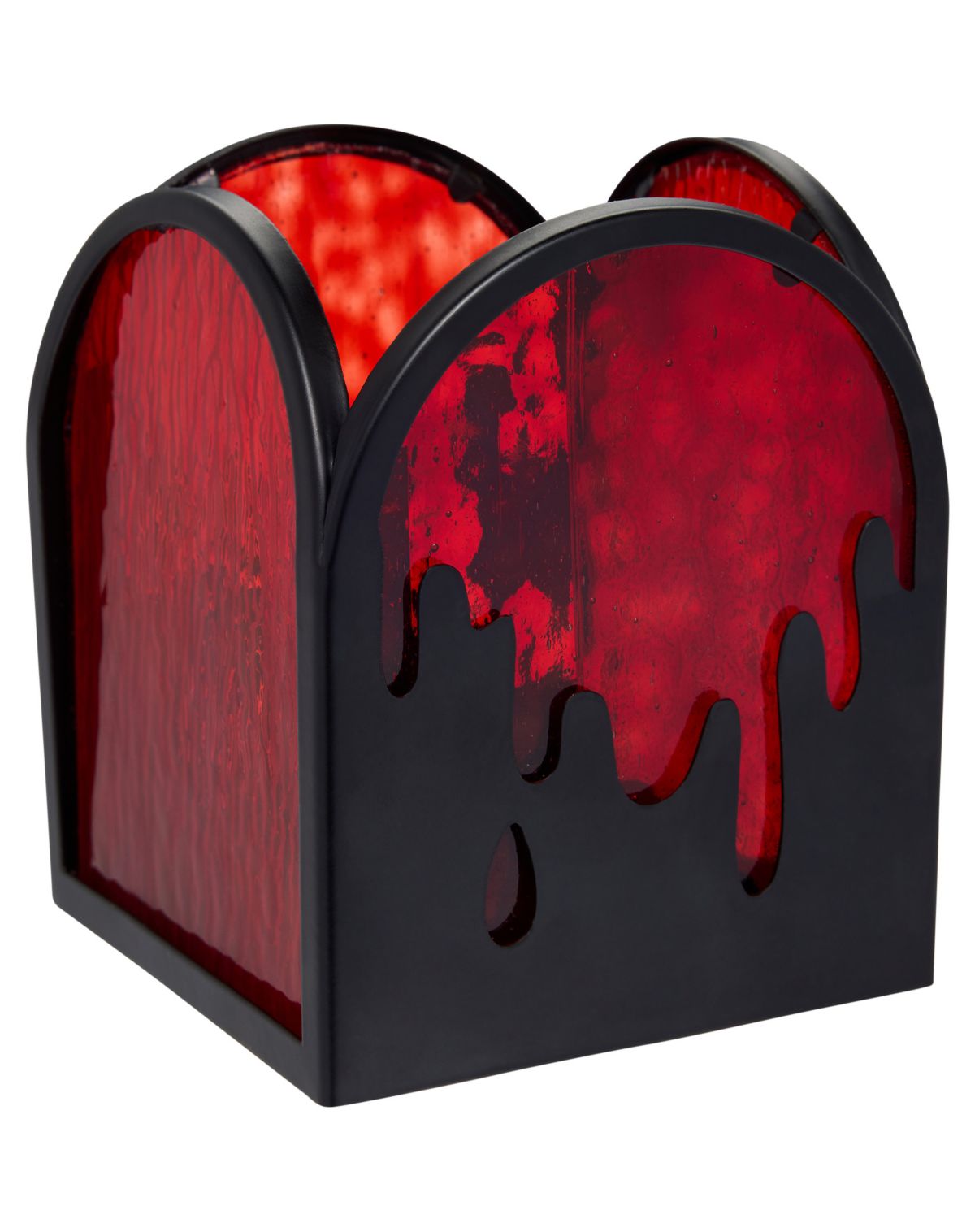 Bloody Stained Glass Votive Candle Holder - Image 2