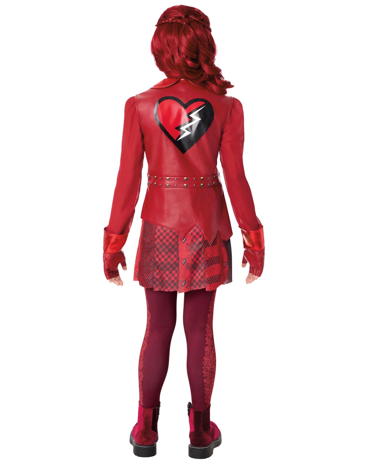 Kids Red Dress Costume - Descendants: Wicked Wonderland - Image 2