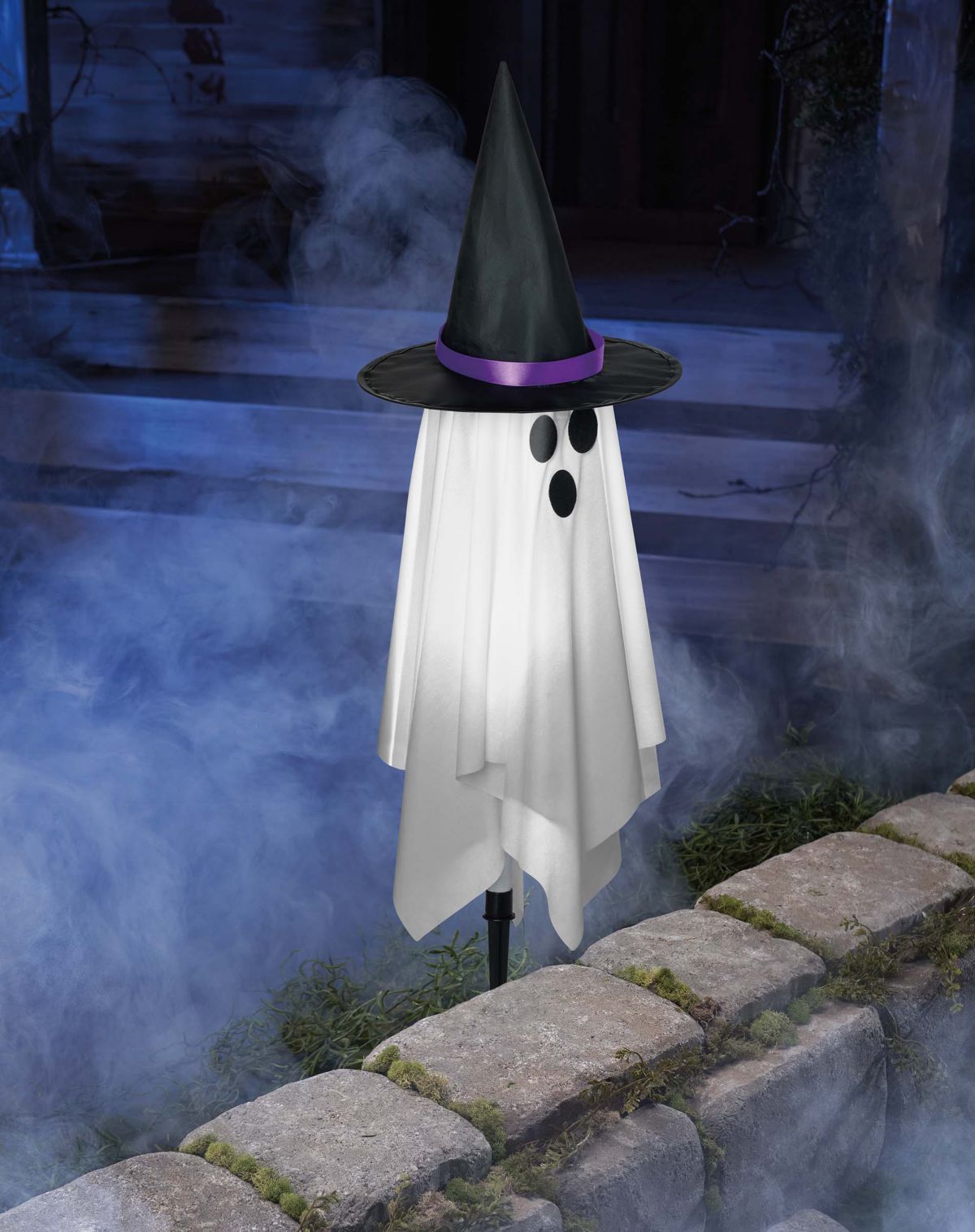 Light-Up Witchy Ghost Pathway Markers - 3 Pack - Image 2
