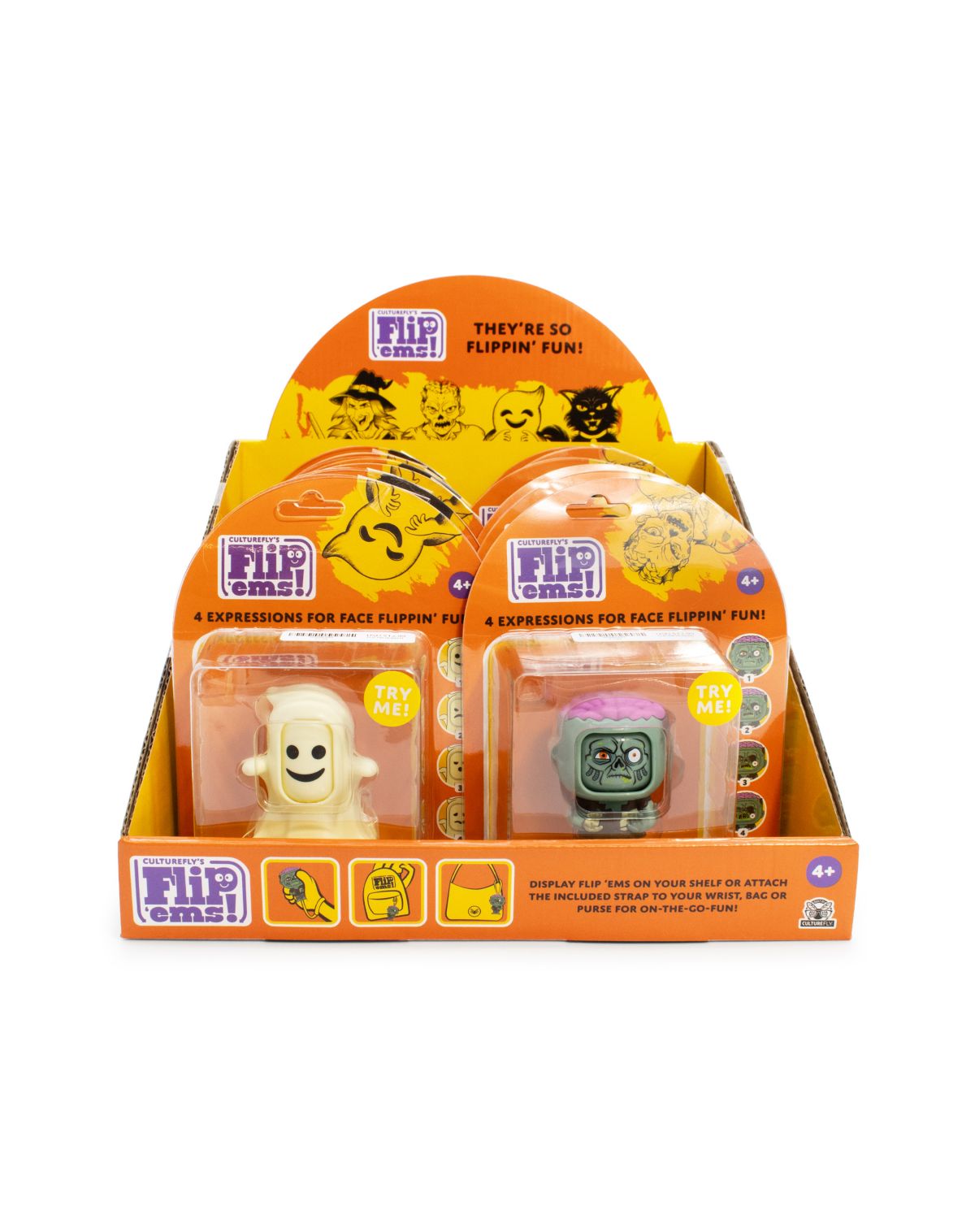 CultureFly Flip'ems! Halloween Figures