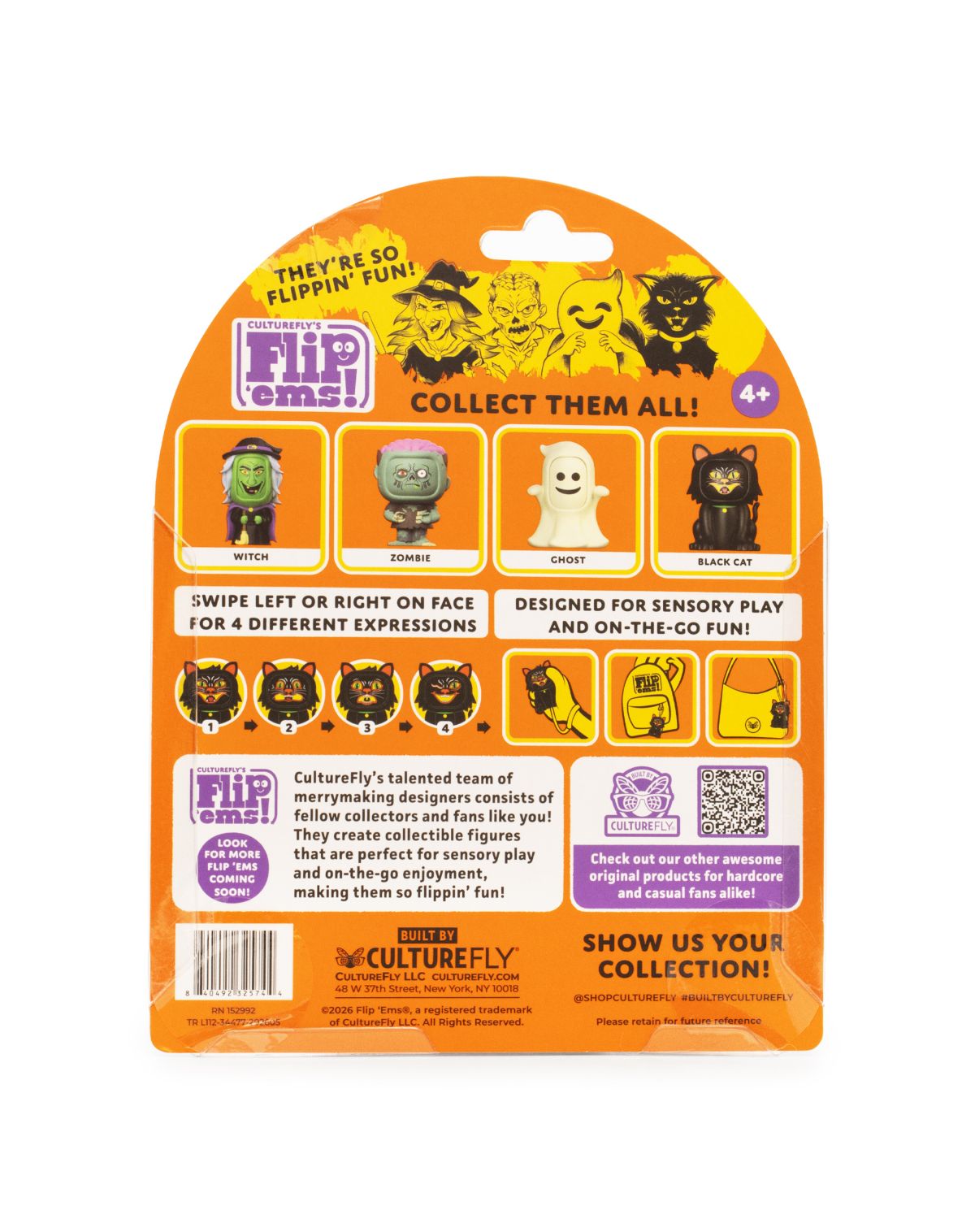 CultureFly Flip'ems! Halloween Figures - Image 2