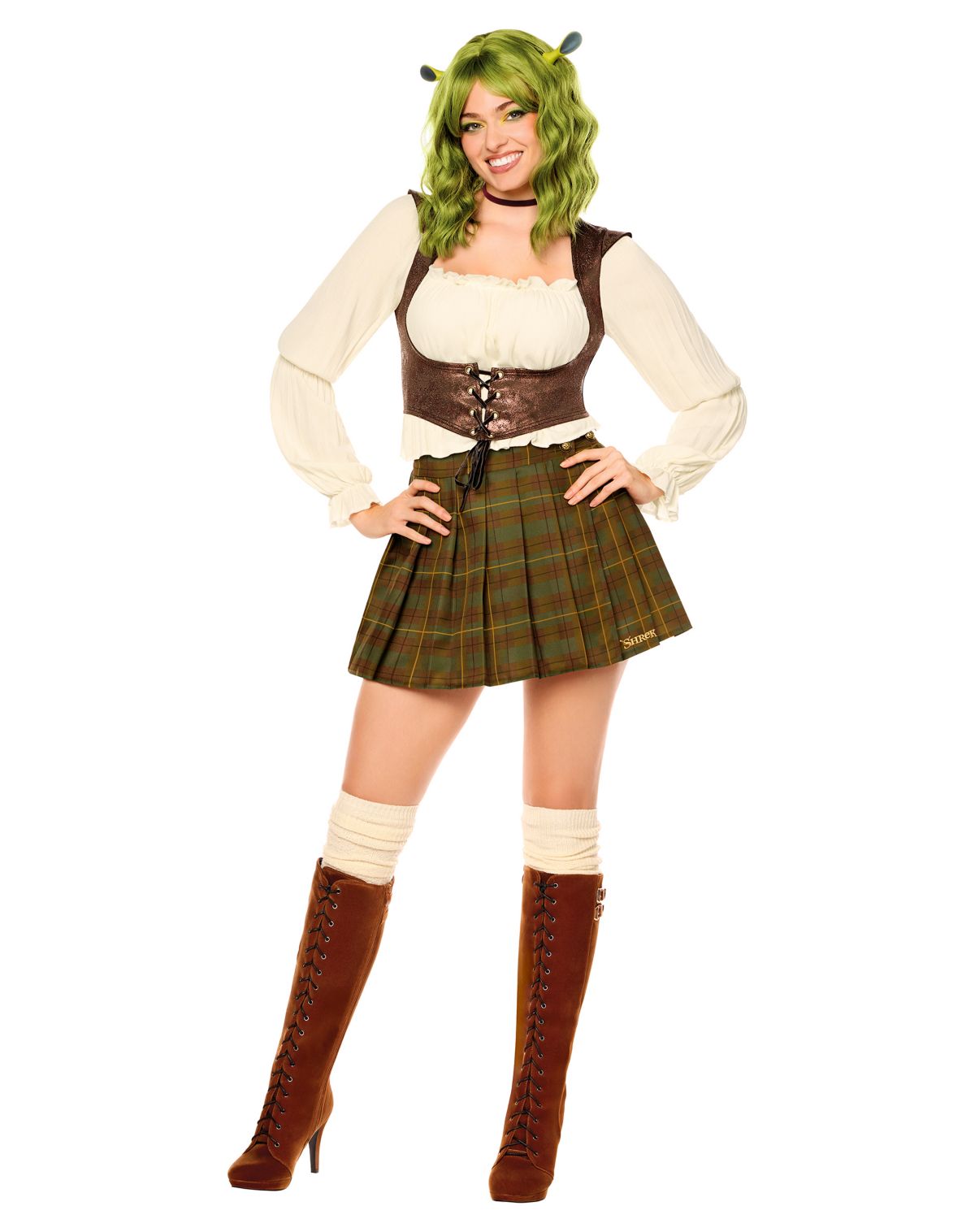 Adult Sassy Shrek Costume