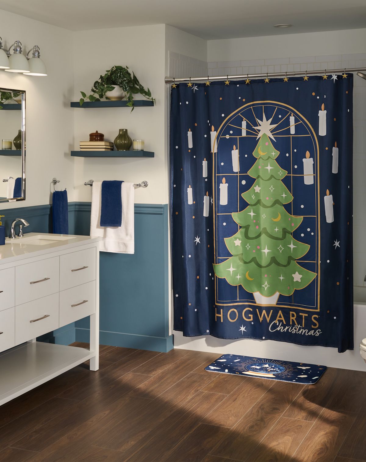 Hogwarts Christmas 14-Piece Bath Set - Harry Potter