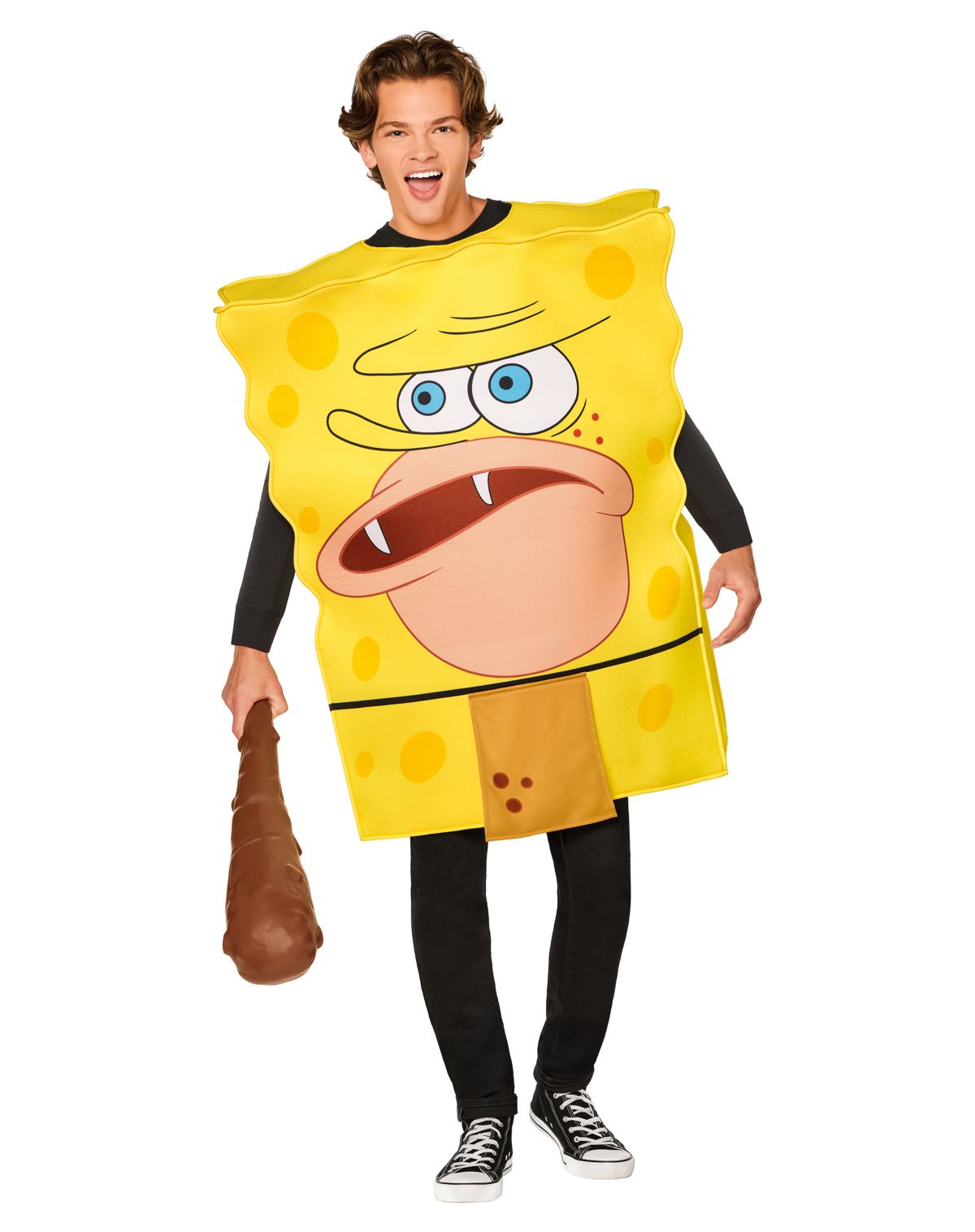 Adult SpongeBob SquarePants Caveman 3D Costume